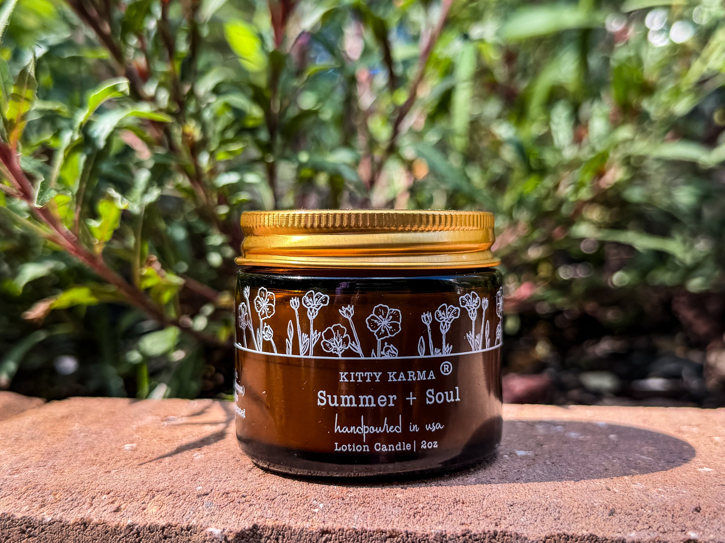 Summer Soul Massage Lotion Candles for Anxiety | Natural Skincare