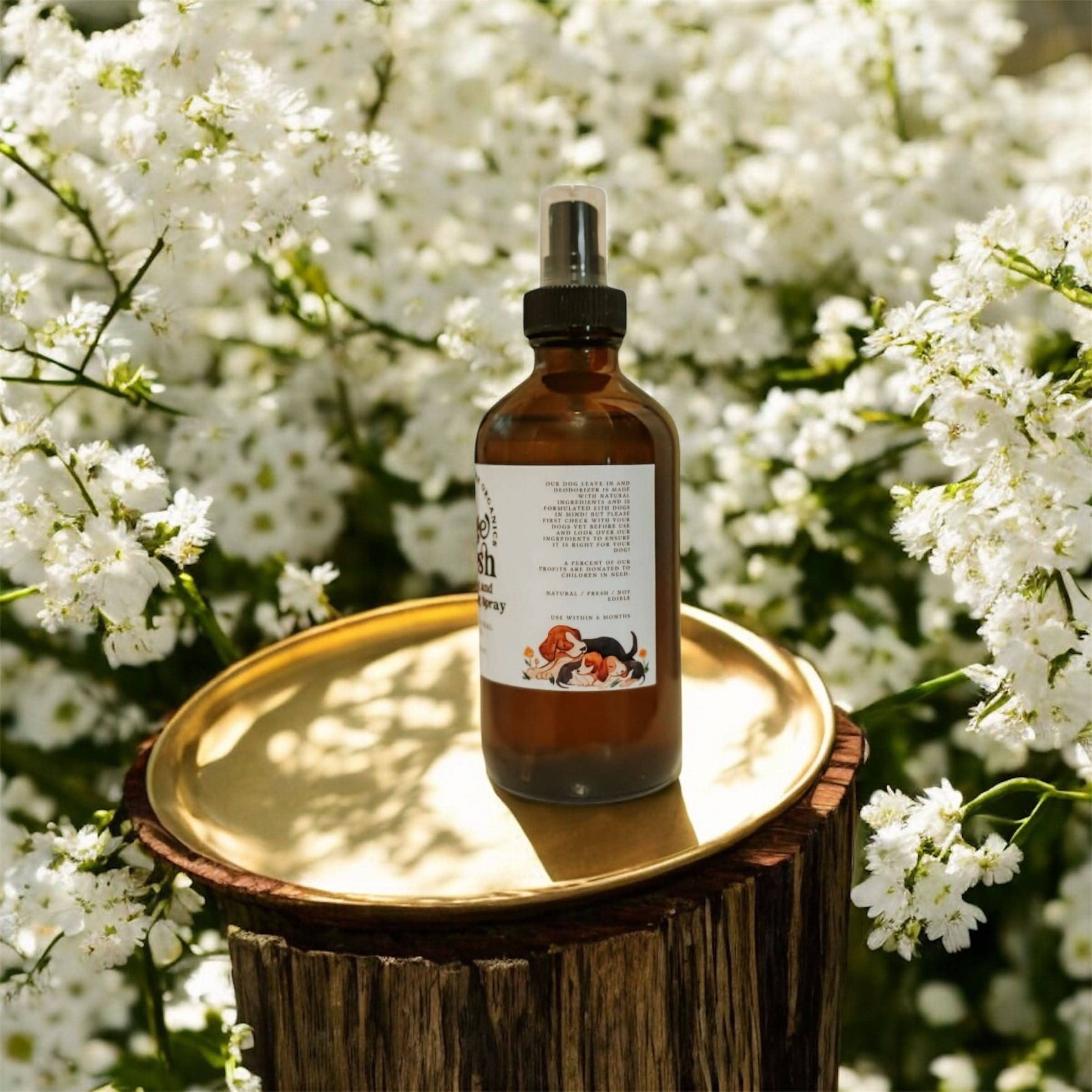 Dog Spray Deodorizing and Moisturizing Leave-In, Cottage Fresh Dog Line - My American Goods