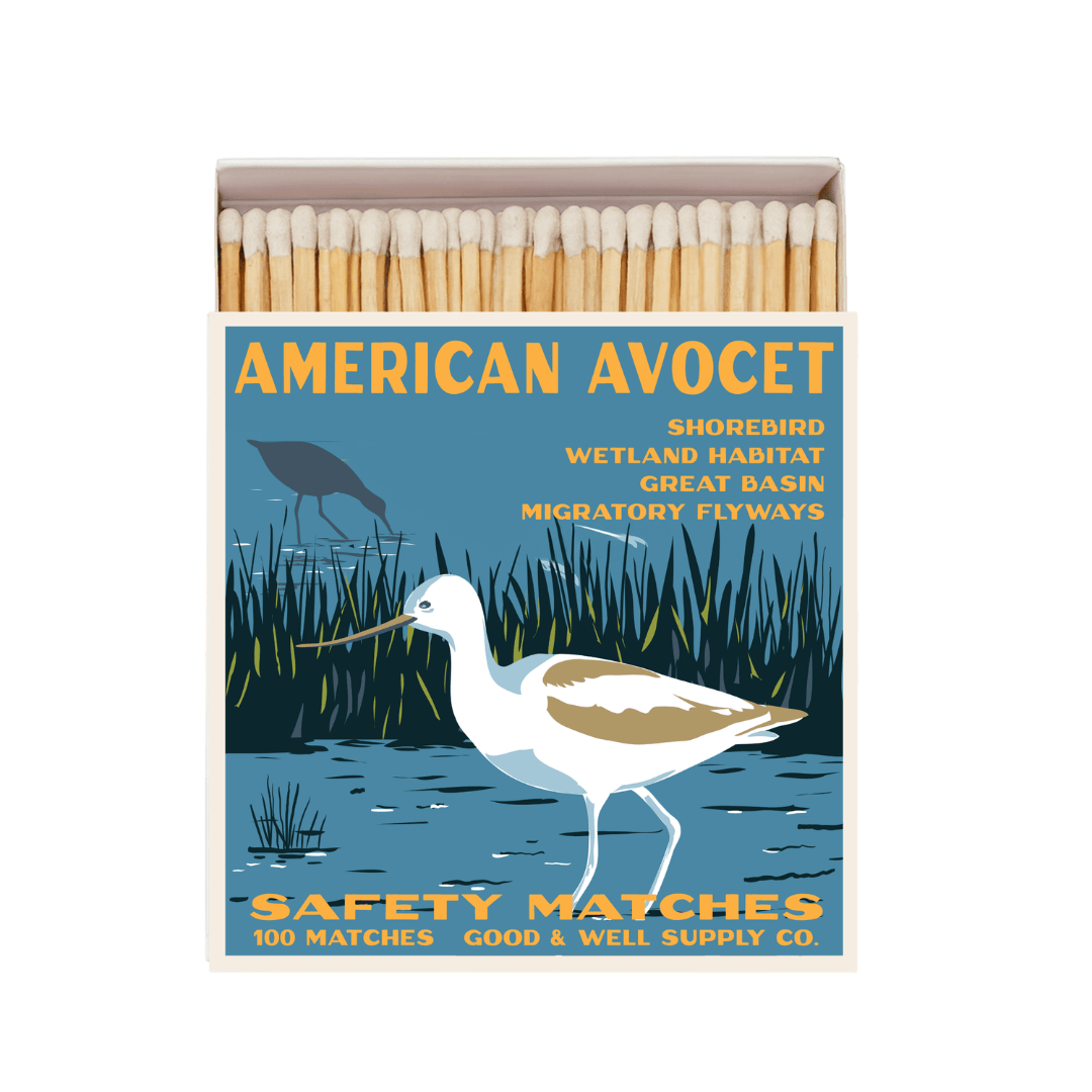 Good & Well Supply Co American Avocet Cabin Matches
