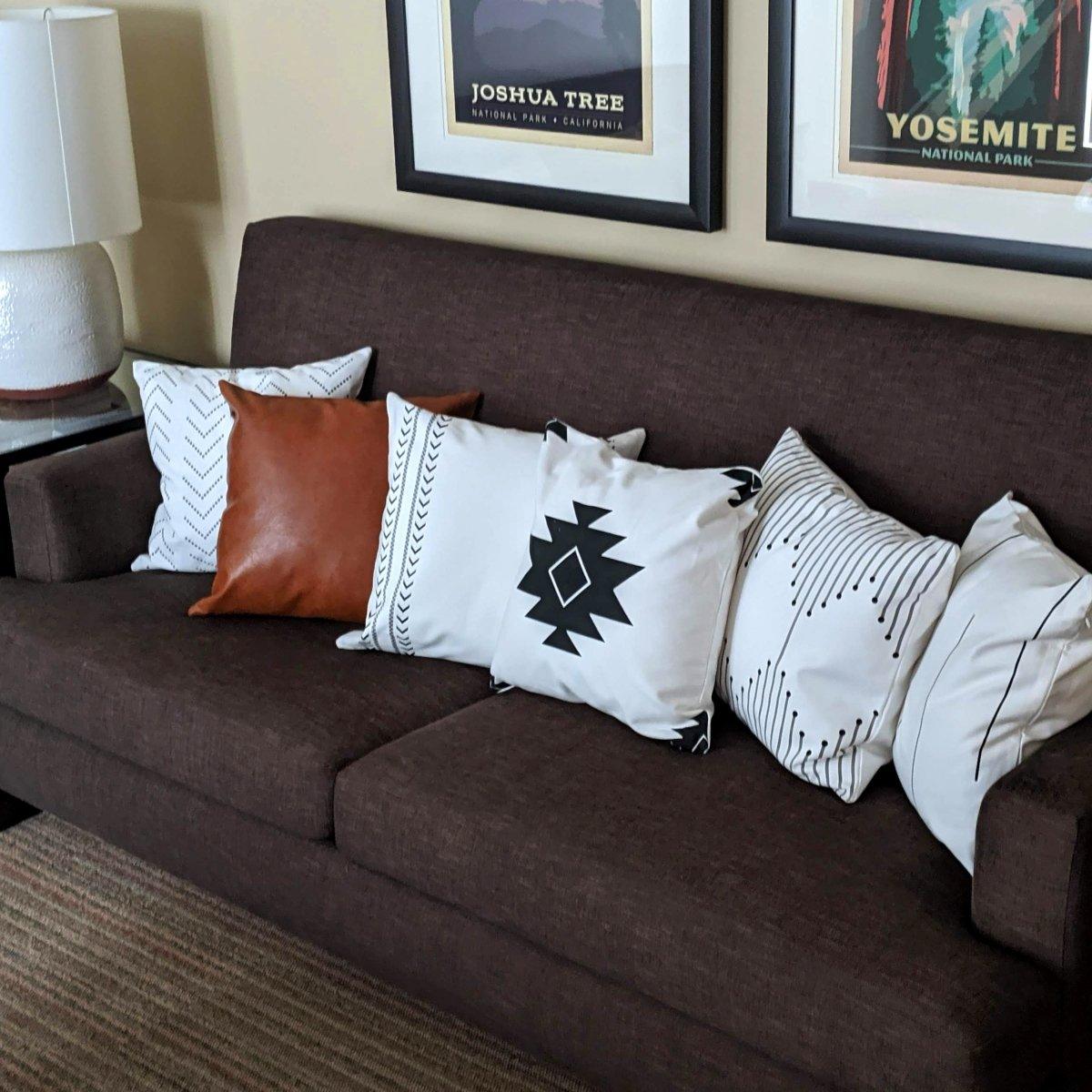 Gia Roma Throw Pilow Amber & Farm Set