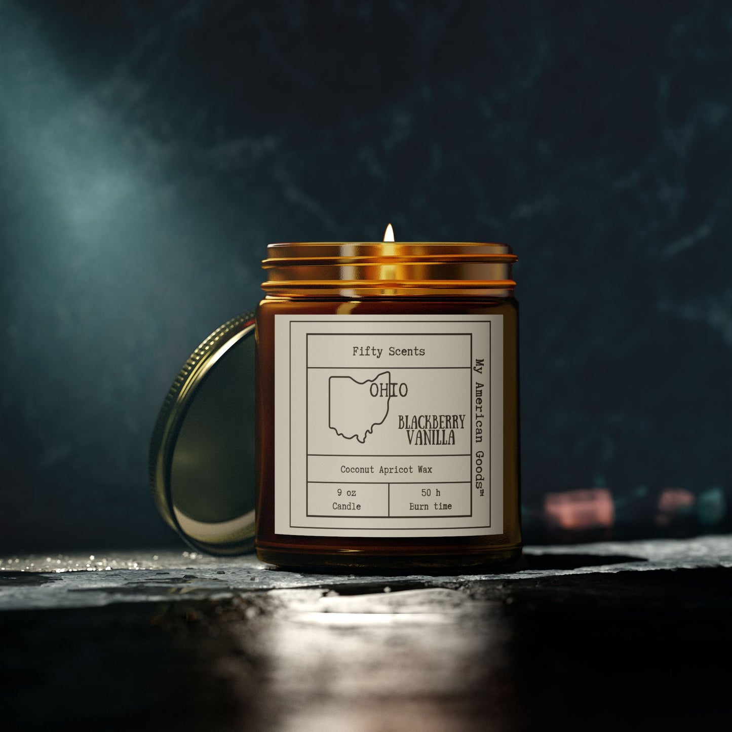 Ohio - Coconut Apricot Wax in Blackberry Vanilla | Eco-Friendly Home Fragrance