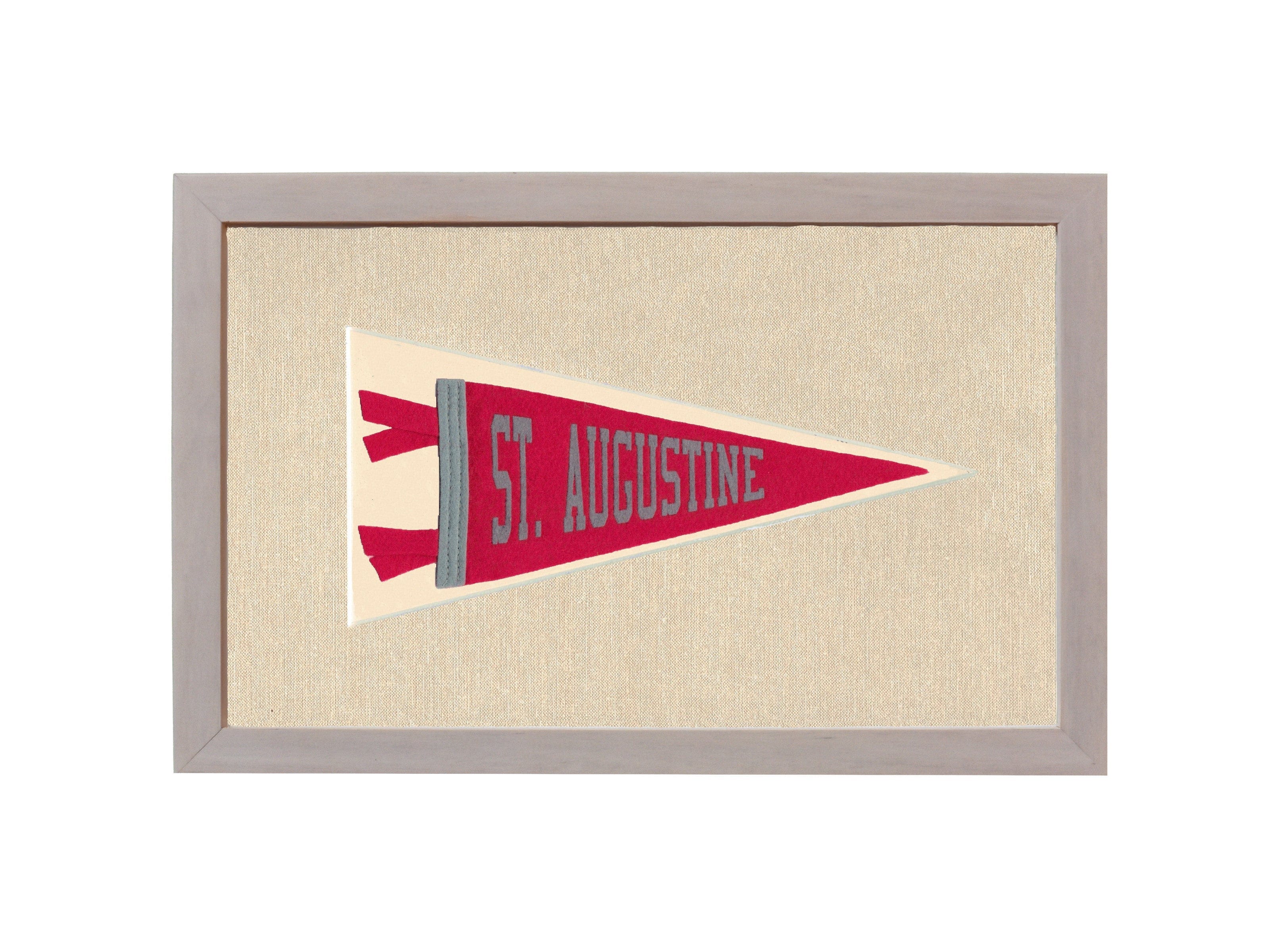 Americana Memories Vintage Pennants and Memorabilia Vintage St Augustine Pennant