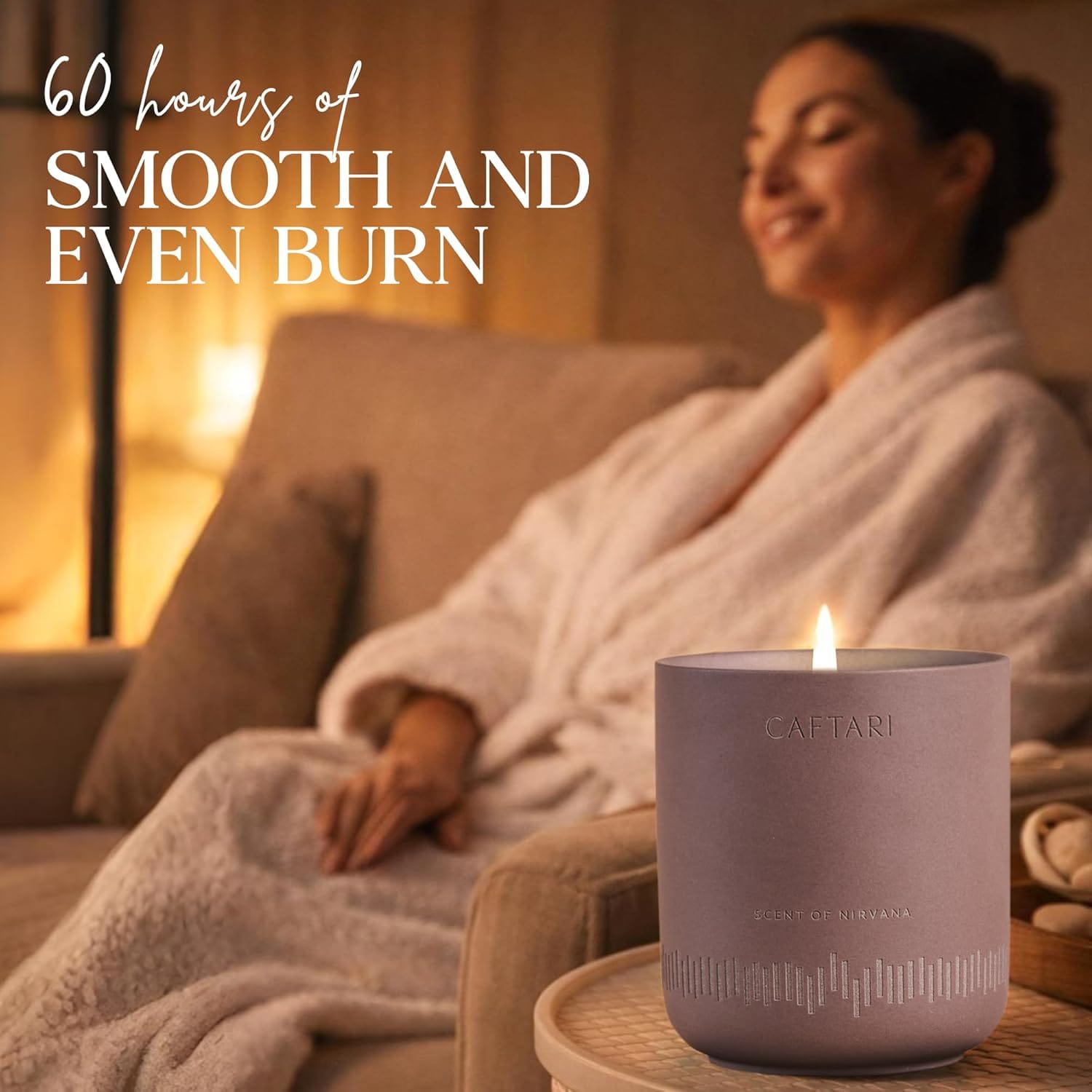 Caftari Candle Scent of Nirvana (Meditation Candle)