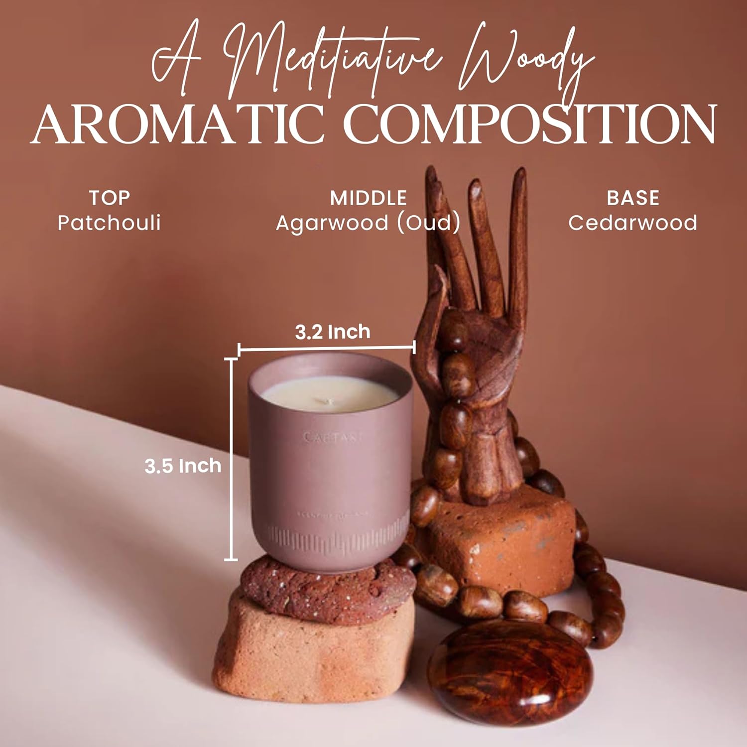 Caftari Candle Scent of Nirvana (Meditation Candle)