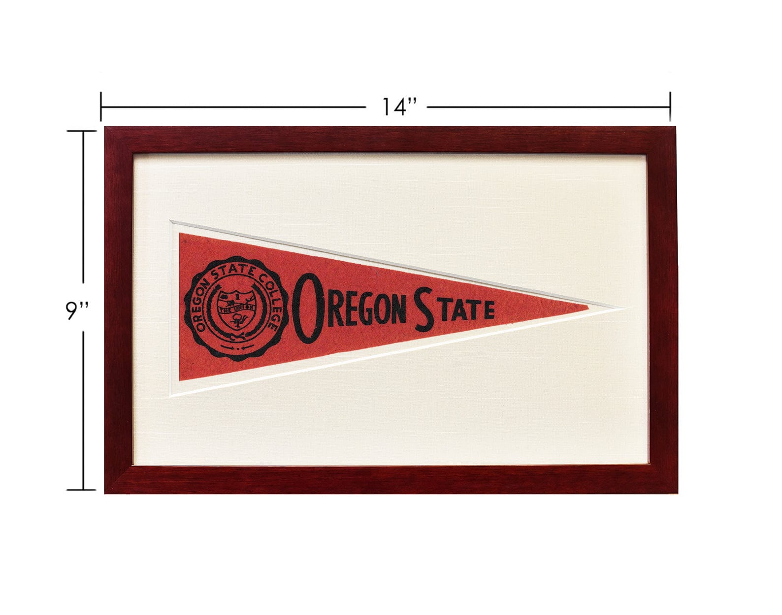 Americana Memories Vintage Oregon State Hormel Pennant