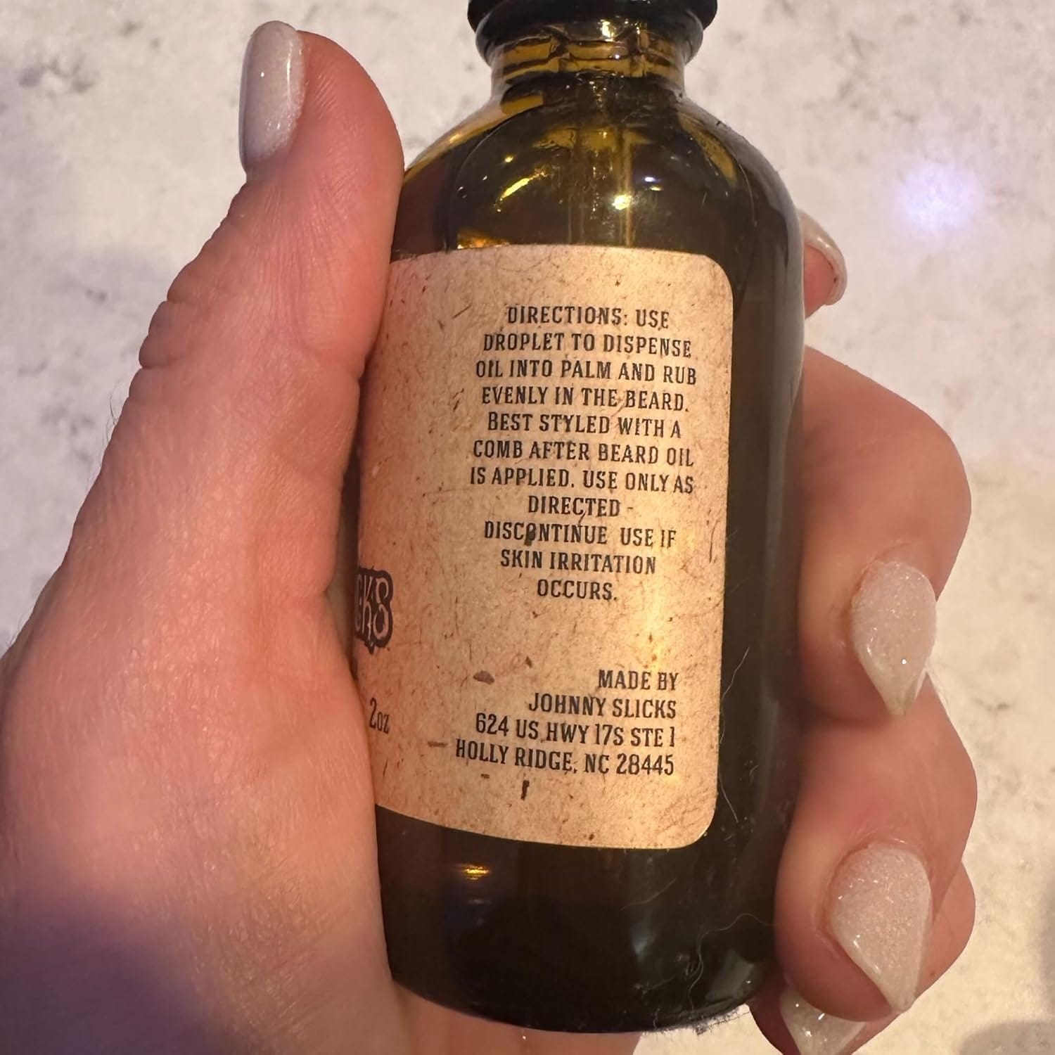 Johnny Slicks Beard Oil Maple Slicks Beard Oil