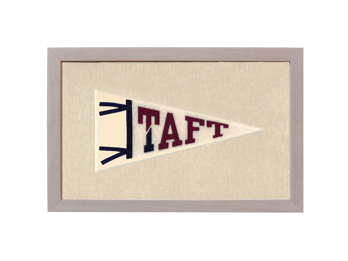 Vintage Taft School Pennant