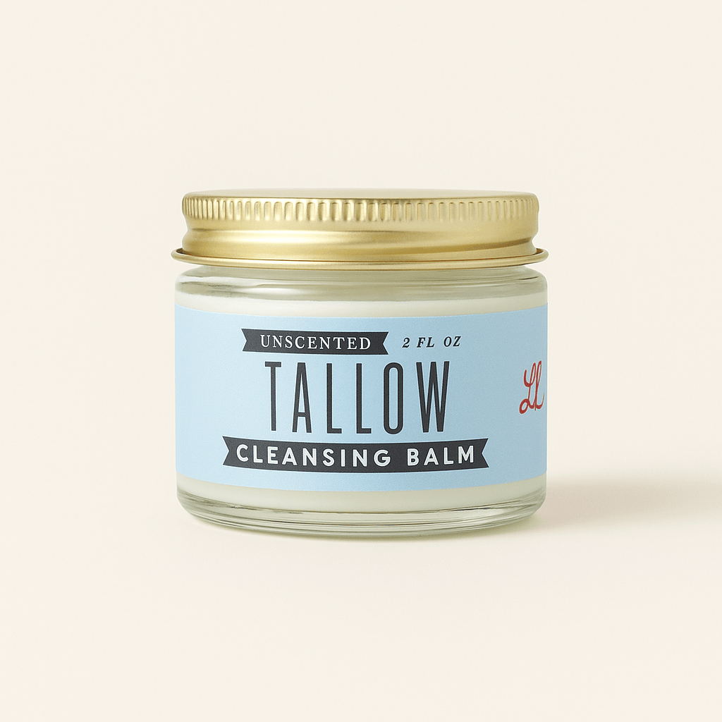 Lady May Tallow Body Cream/Lotion 2oz Unscented Tallow Cleansing Balm