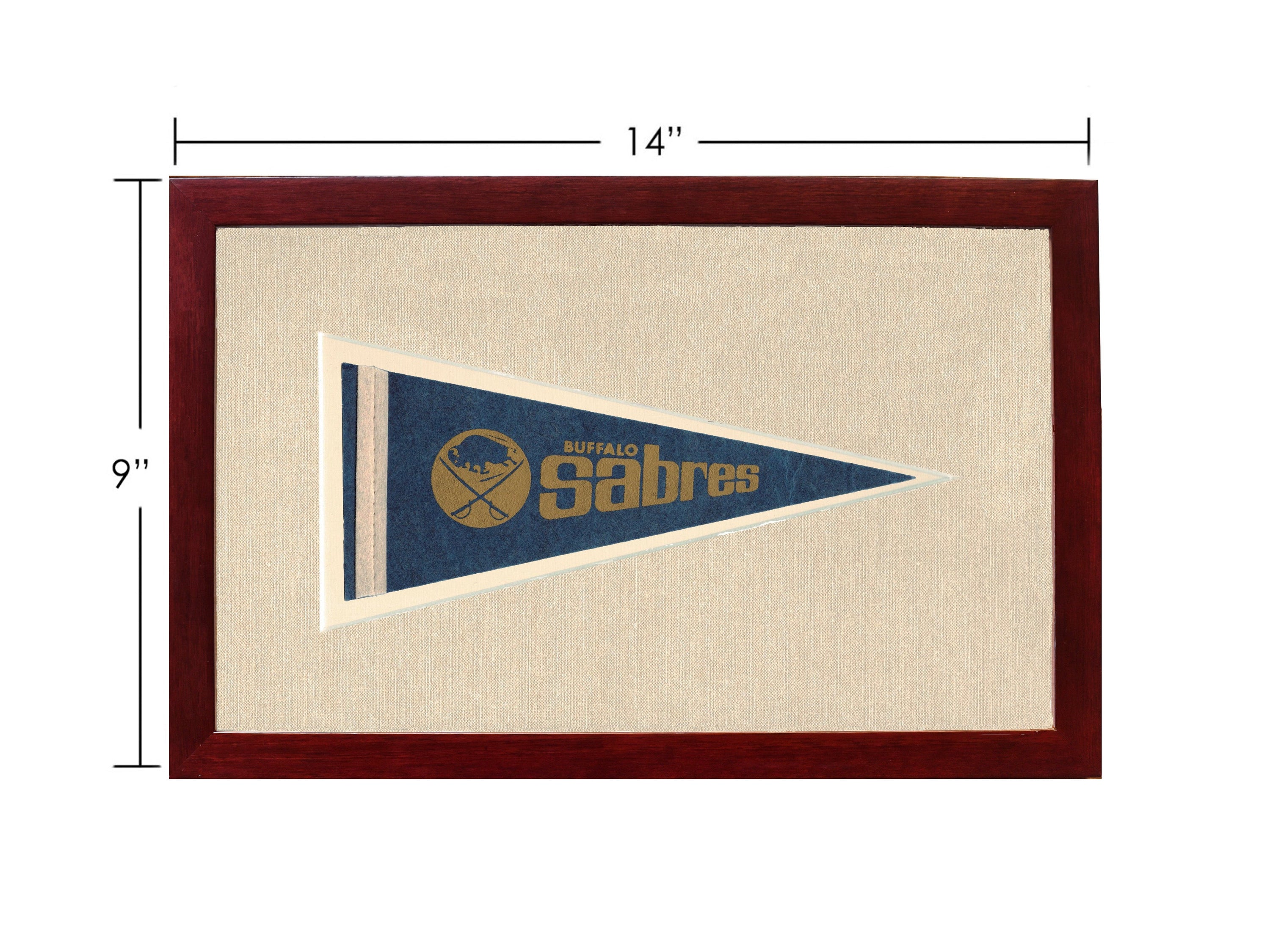 Vintage Buffalo Sabres Pennant