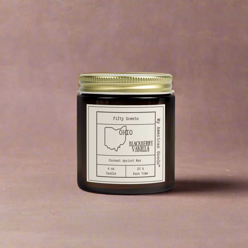 Ohio - Coconut Apricot Wax in Blackberry Vanilla | Eco-Friendly Home Fragrance - My American Goods
