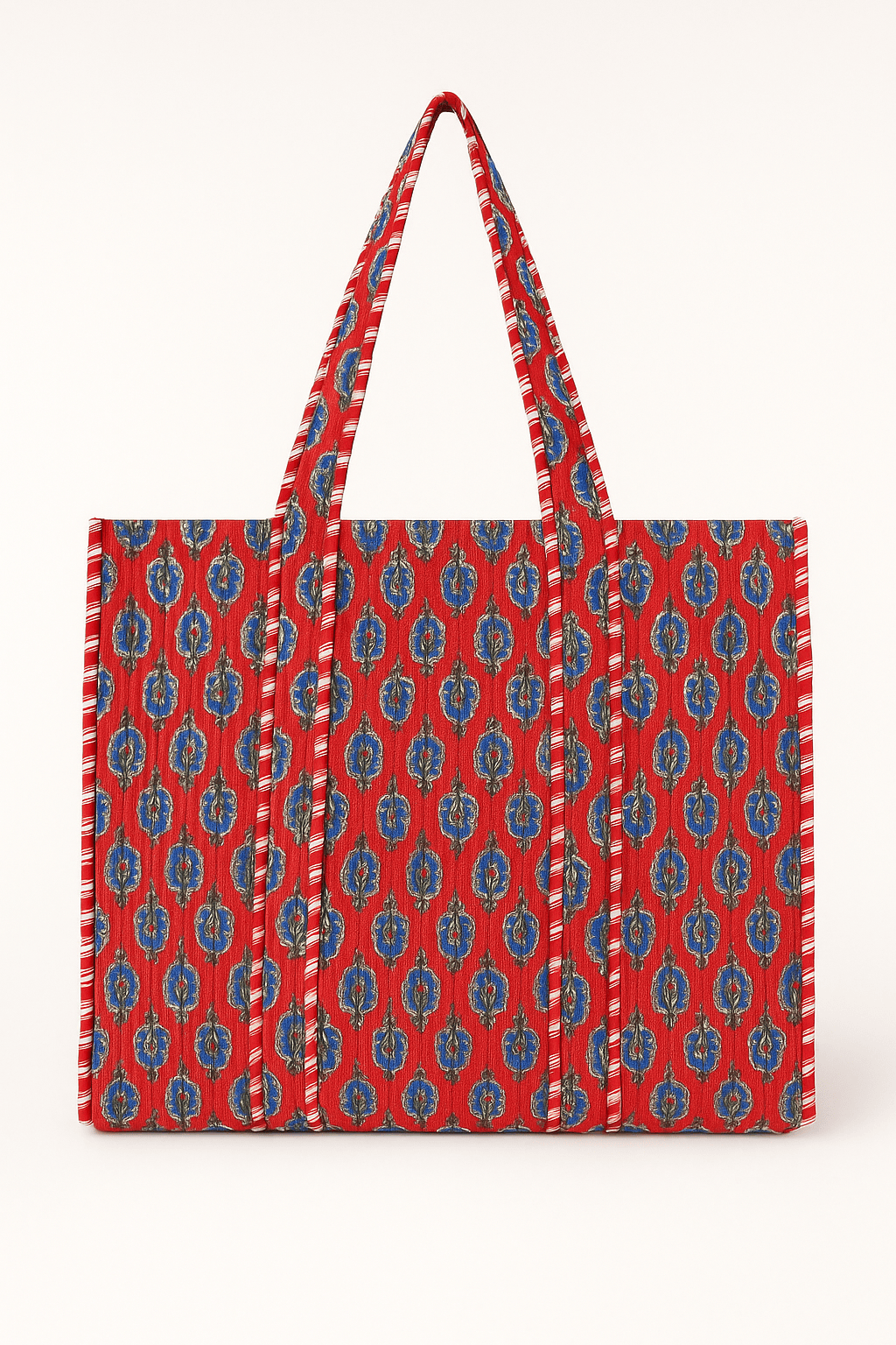 Rouge Paisley Tote - My American Goods