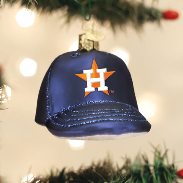 Astros Baseball Cap Ornament - My American Goods