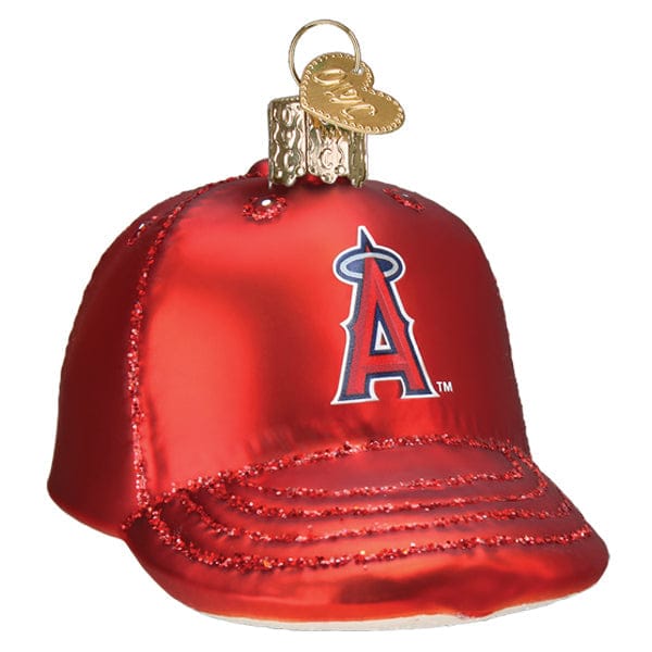 Old World Christmas 2.25 X 2.5 X 3.5 / 76219 Angels Baseball Cap Ornament