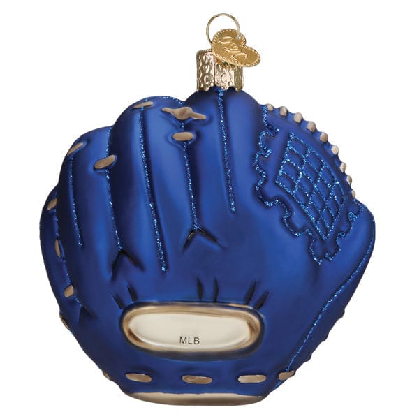 Old World Christmas 3.75 X 3.75 X 2.5 / 76327 Dodgers Baseball Mitt Ornament