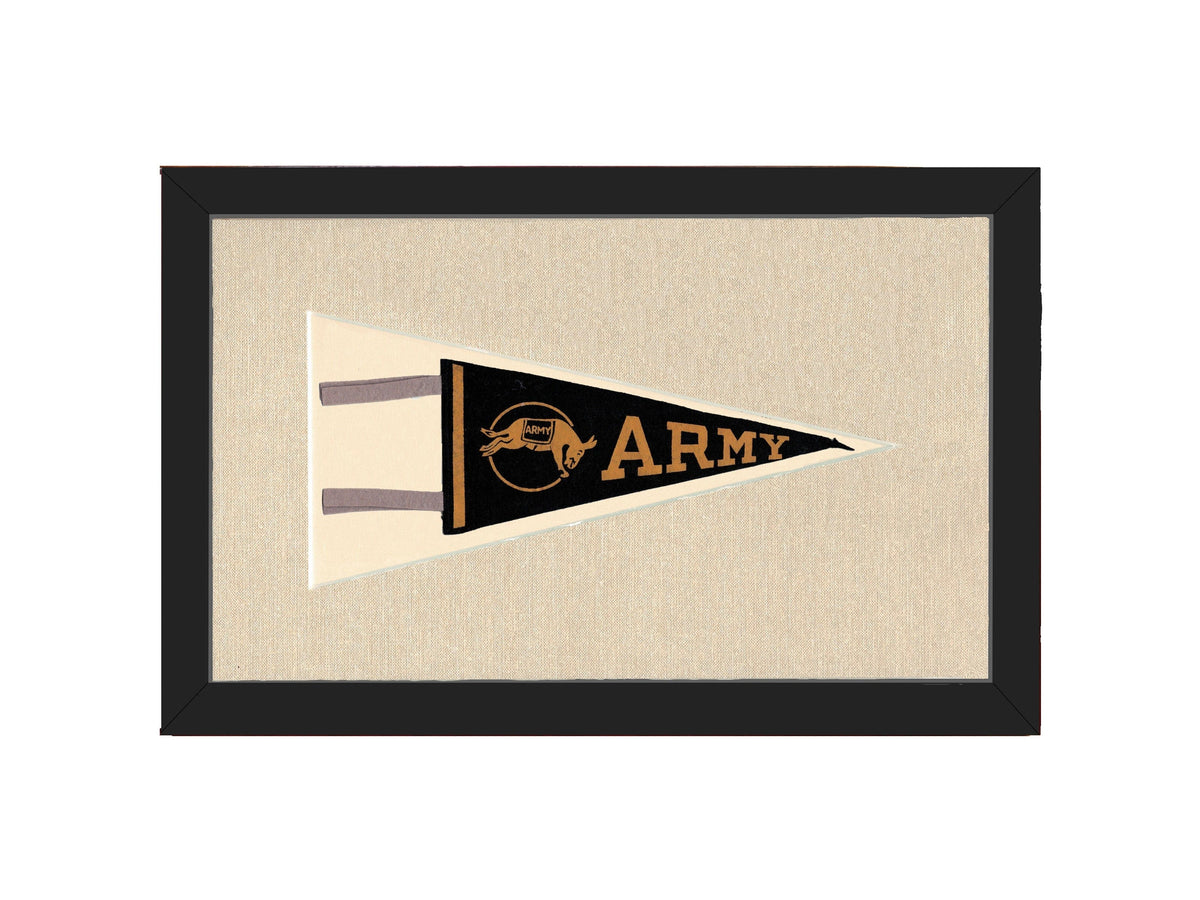 Americana Memories Vintage Pennants and Memorabilia Vintage Army Pennant