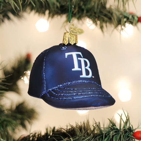 Old World Christmas 2.25 X 2.5 X 3.5 / 77619 Rays Baseball Cap Ornament