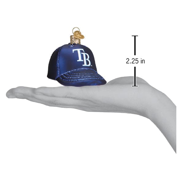 Old World Christmas 2.25 X 2.5 X 3.5 / 77619 Rays Baseball Cap Ornament