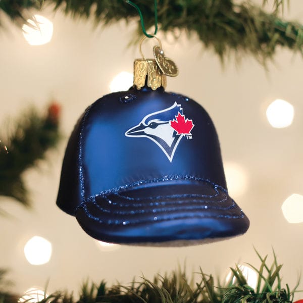 Old World Christmas 2.25 X 2.5 X 3.5 / 77819 Blue Jays Baseball Cap Ornament