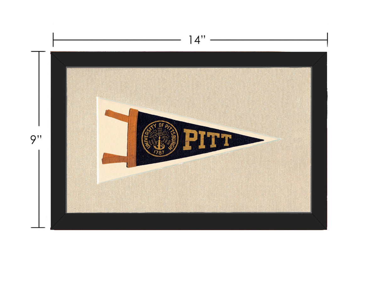 Americana Memories Vintage Pennants and Memorabilia Vintage University of Pittsburgh Pennant