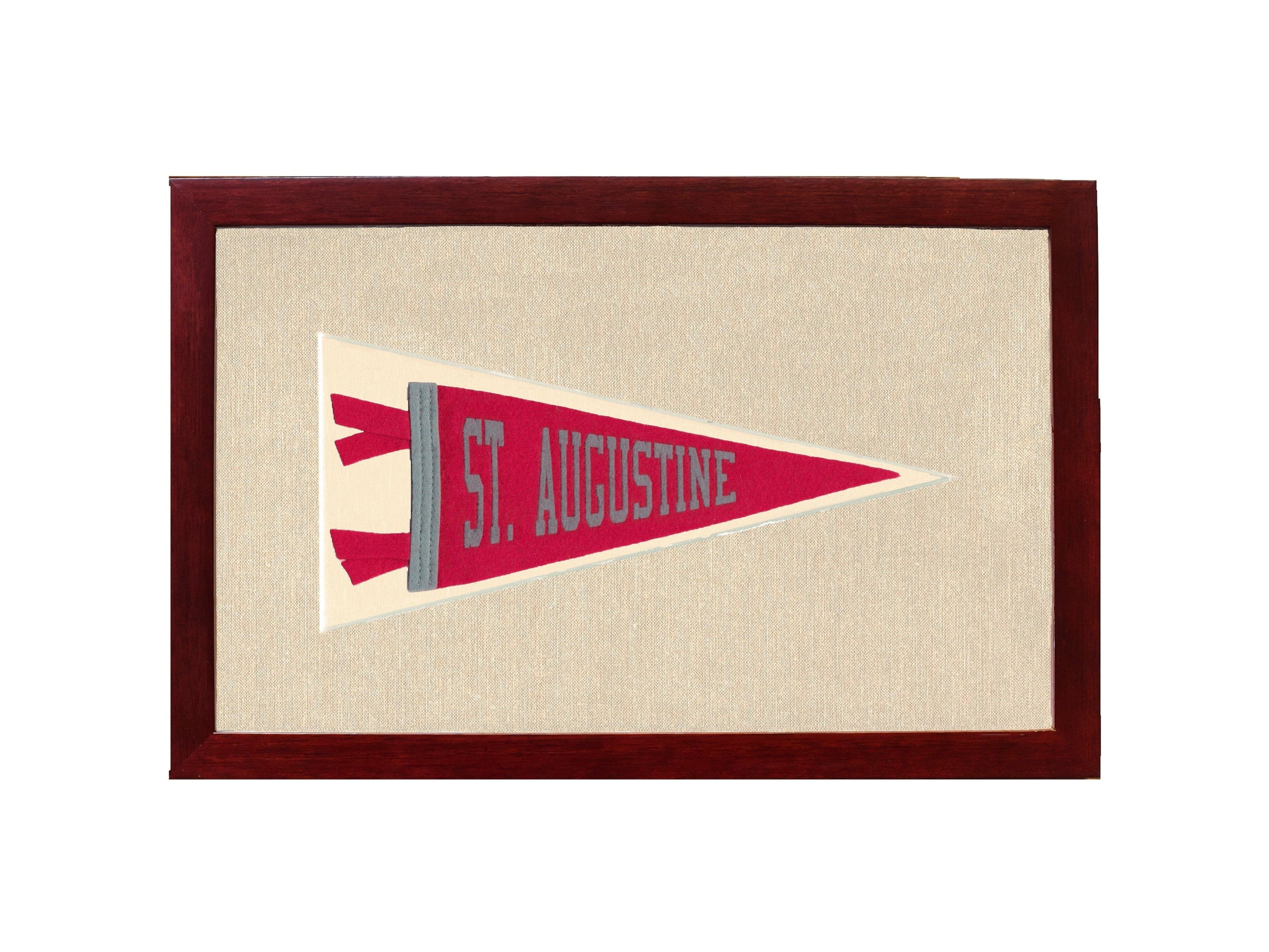 Americana Memories Vintage Pennants and Memorabilia Vintage St Augustine Pennant