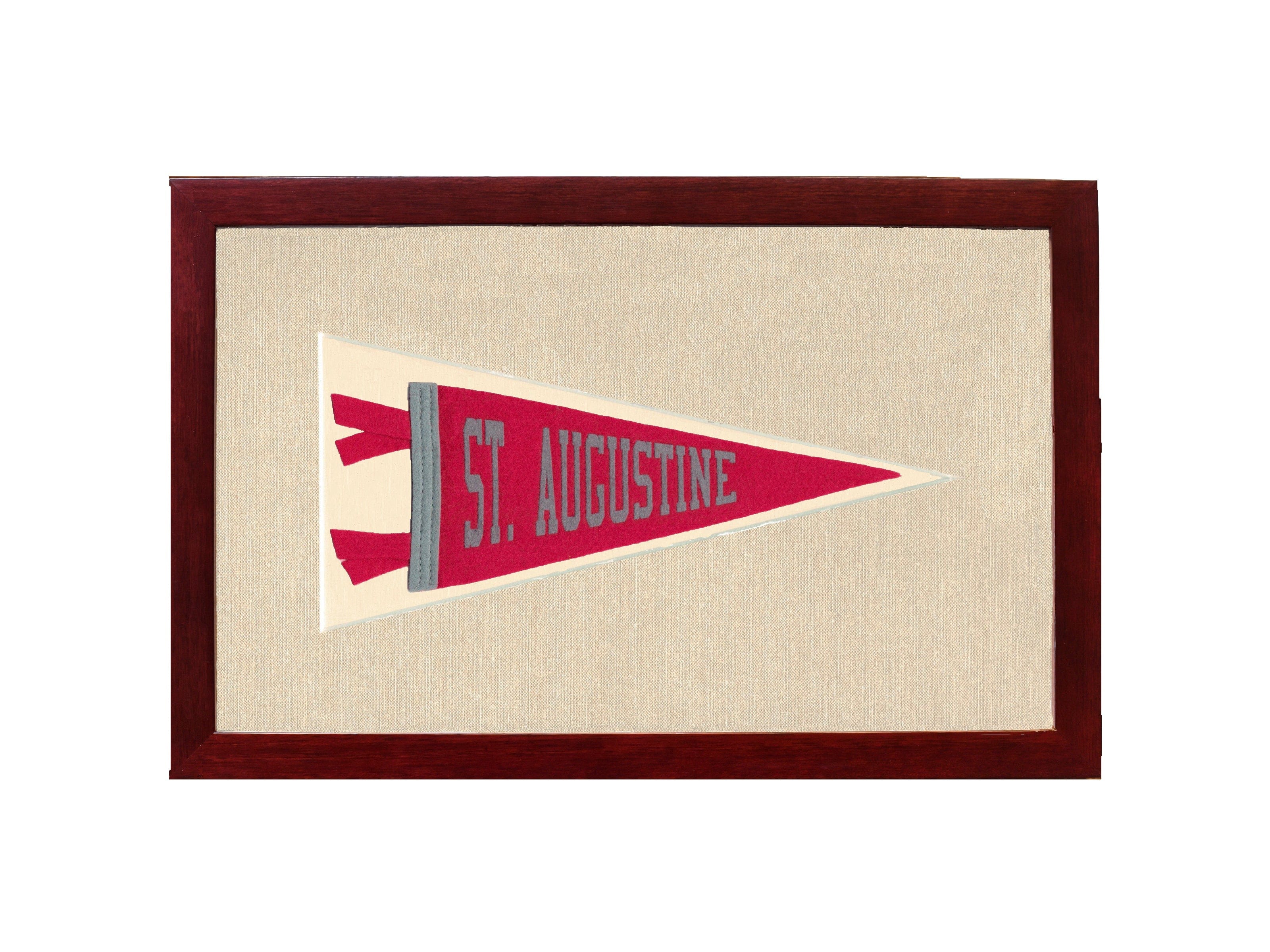 Americana Memories Vintage Pennants and Memorabilia Vintage St Augustine Pennant