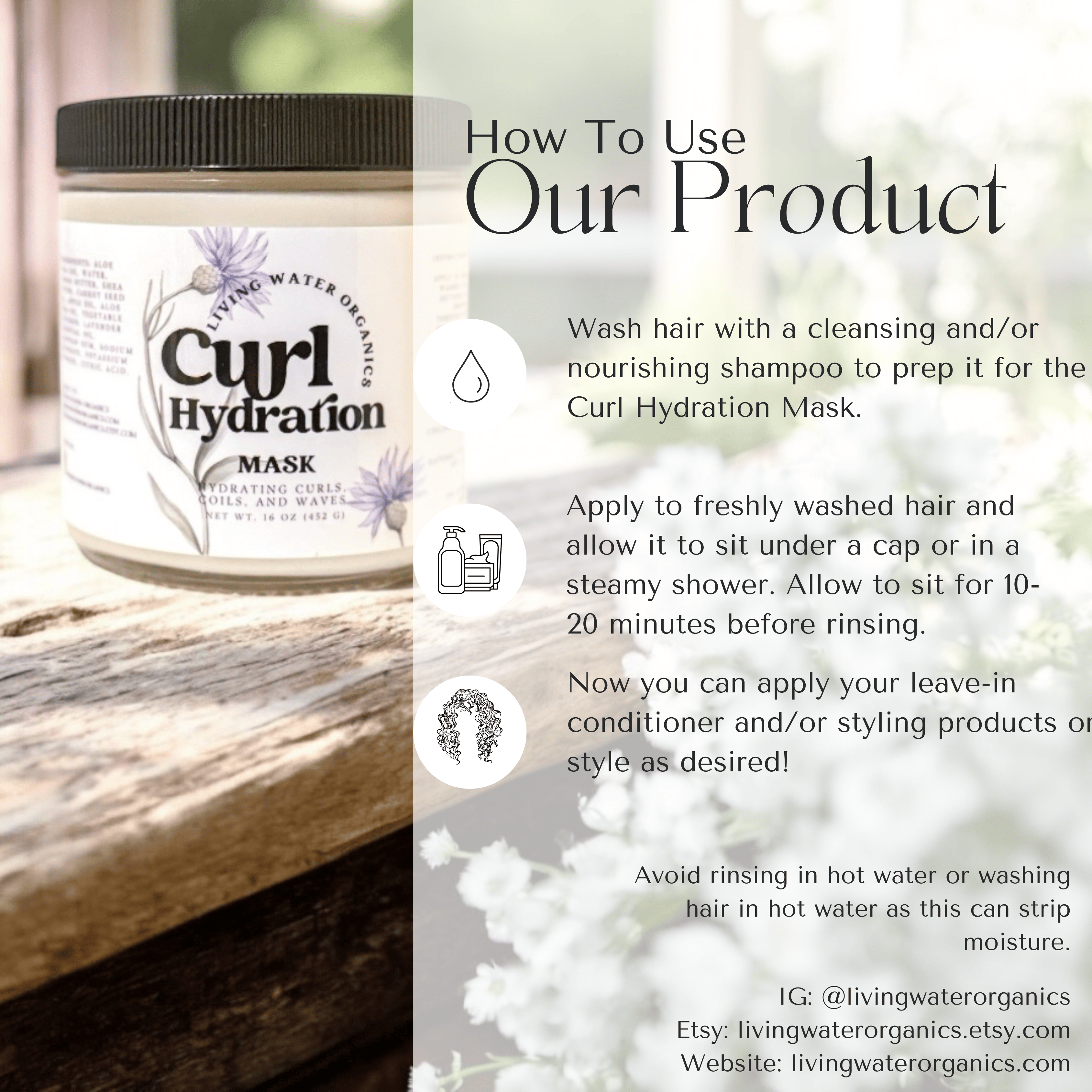 Curl Hydration Mask - My American Goods