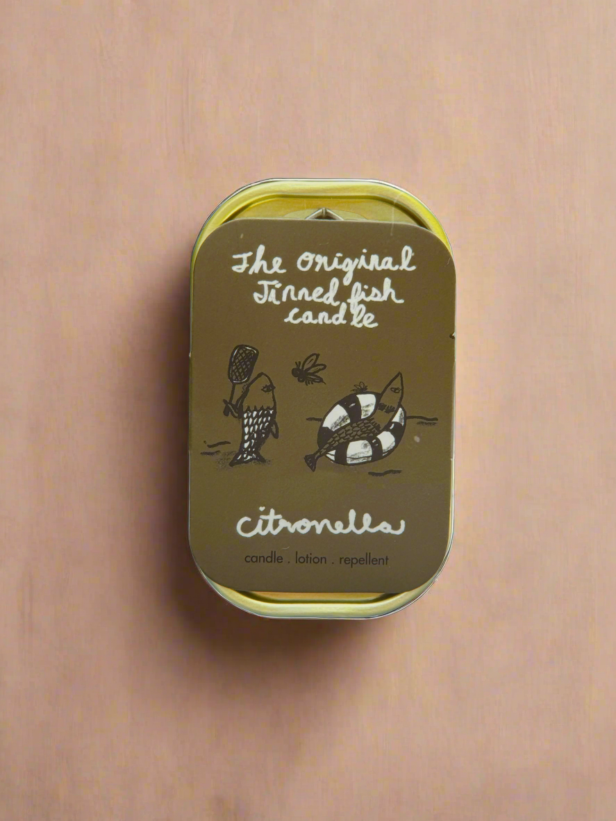 Tinned Fish Candle - Citronella - My American Goods