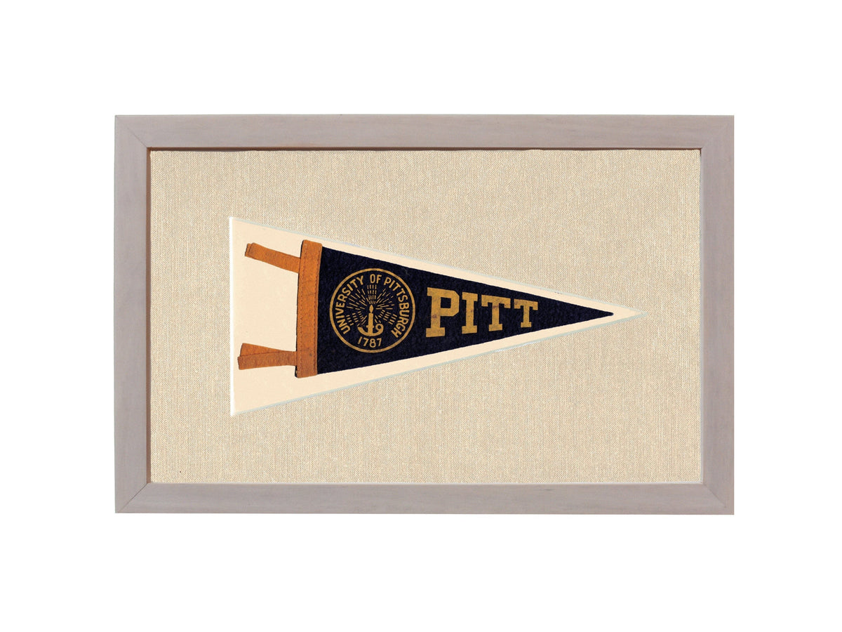 Americana Memories Vintage Pennants and Memorabilia Vintage University of Pittsburgh Pennant