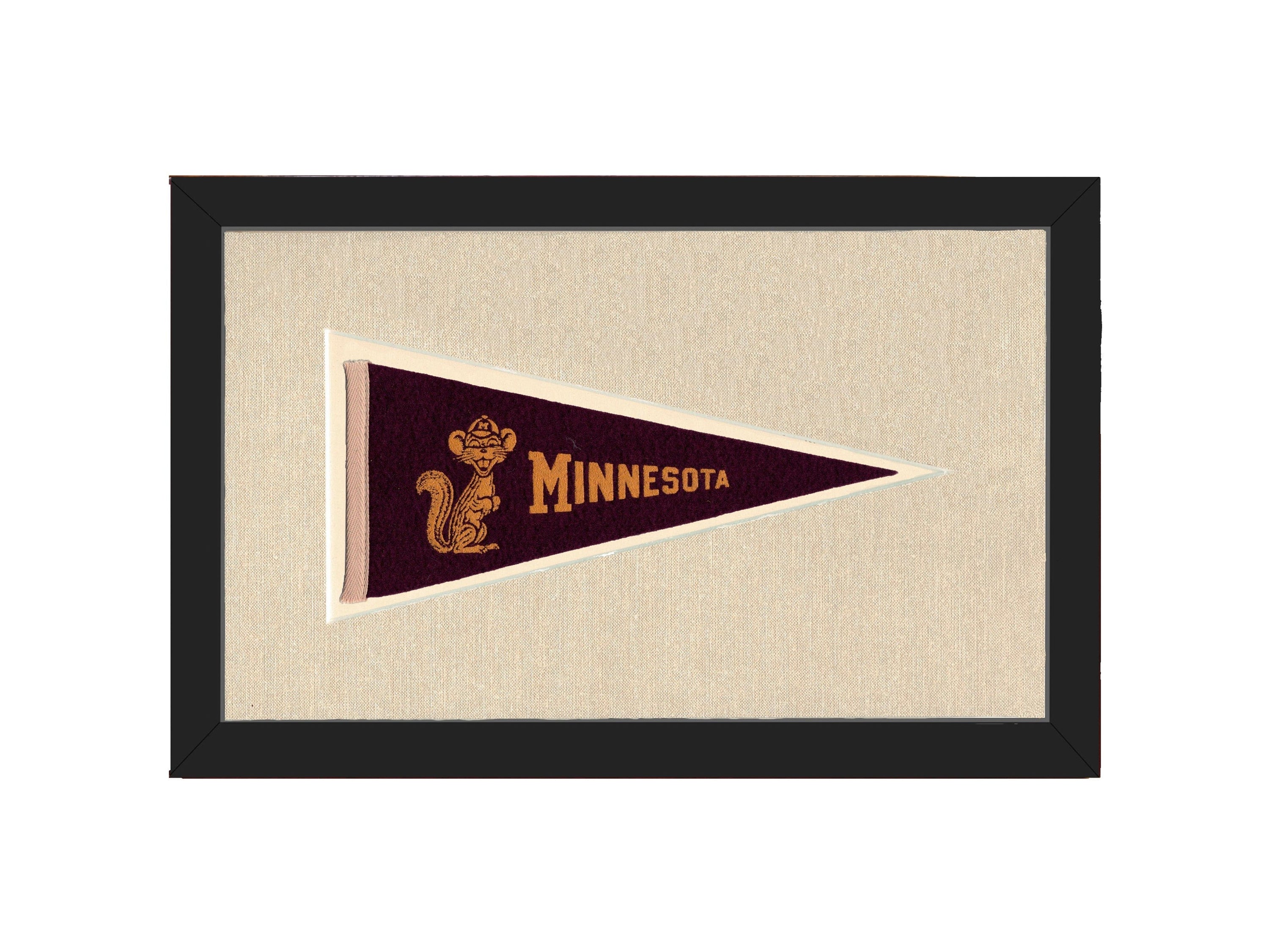 Americana Memories Vintage Pennants and Memorabilia Vintage Minnesota Pennant