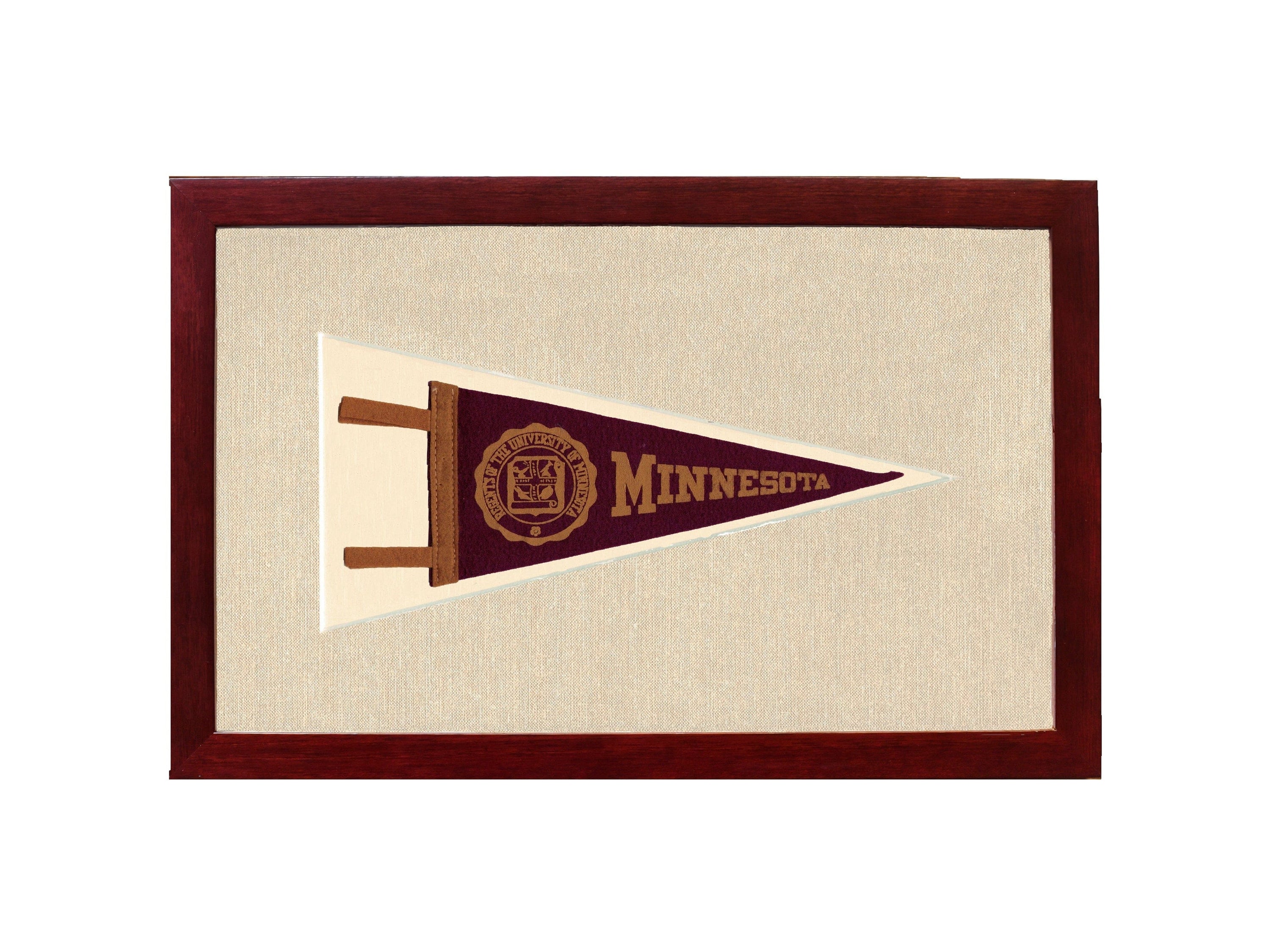 Americana Memories Vintage Pennants and Memorabilia Vintage Minnesota Pennant