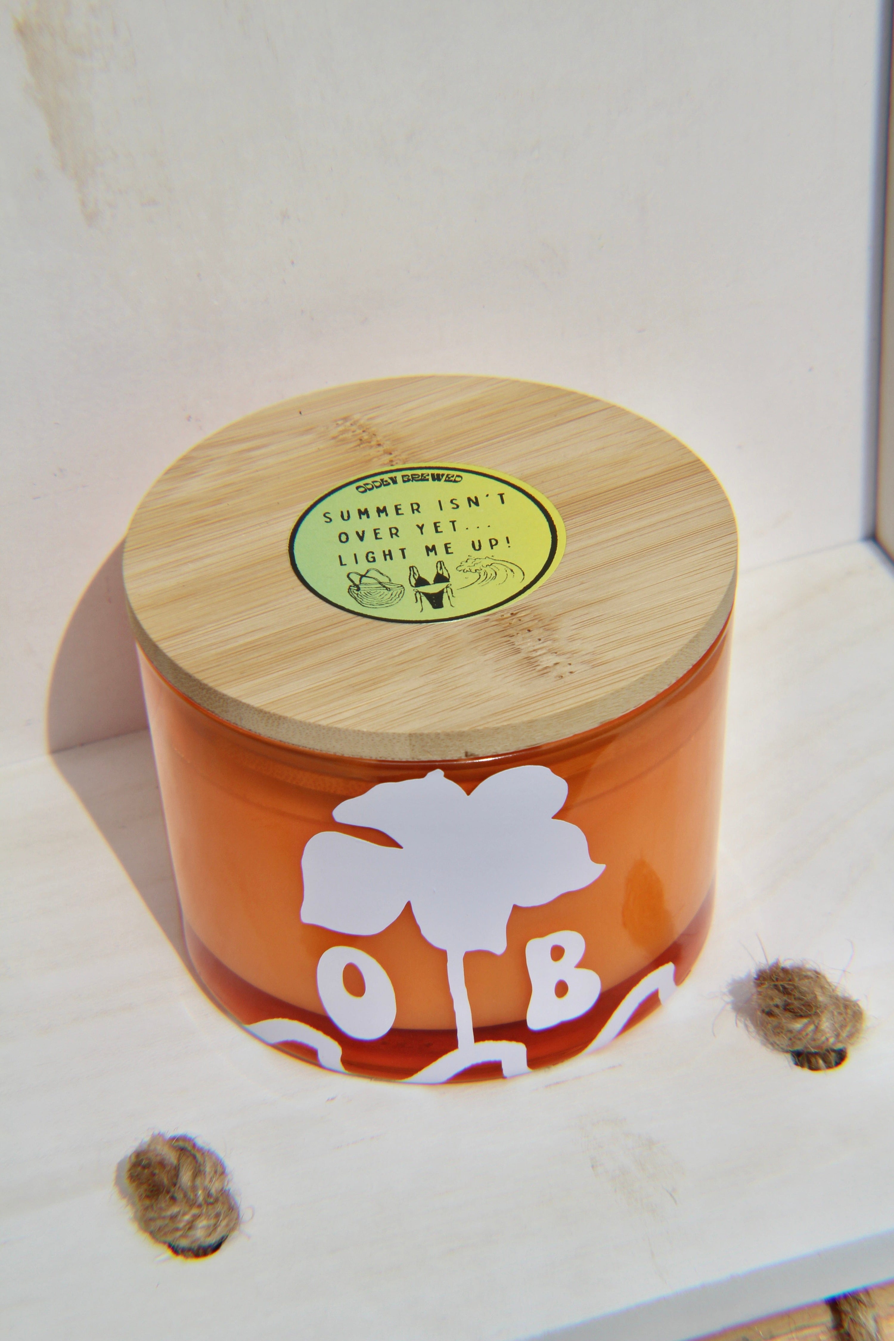 Oddly Brewed Soy candle Tropical Melon Soy Candle (X-Large)