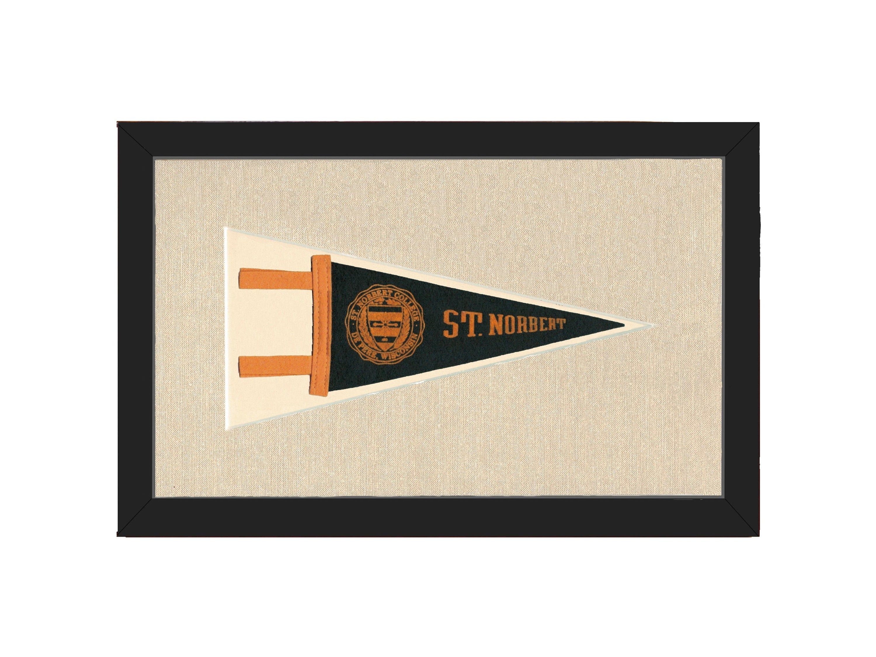 Americana Memories Vintage Pennants and Memorabilia Vintage St Norbert College Pennant