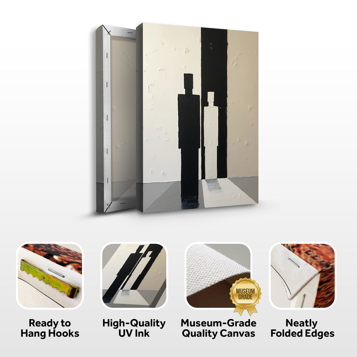 Tailored Canvases Canvas Contemporary Minimalist Abstract Wall Art