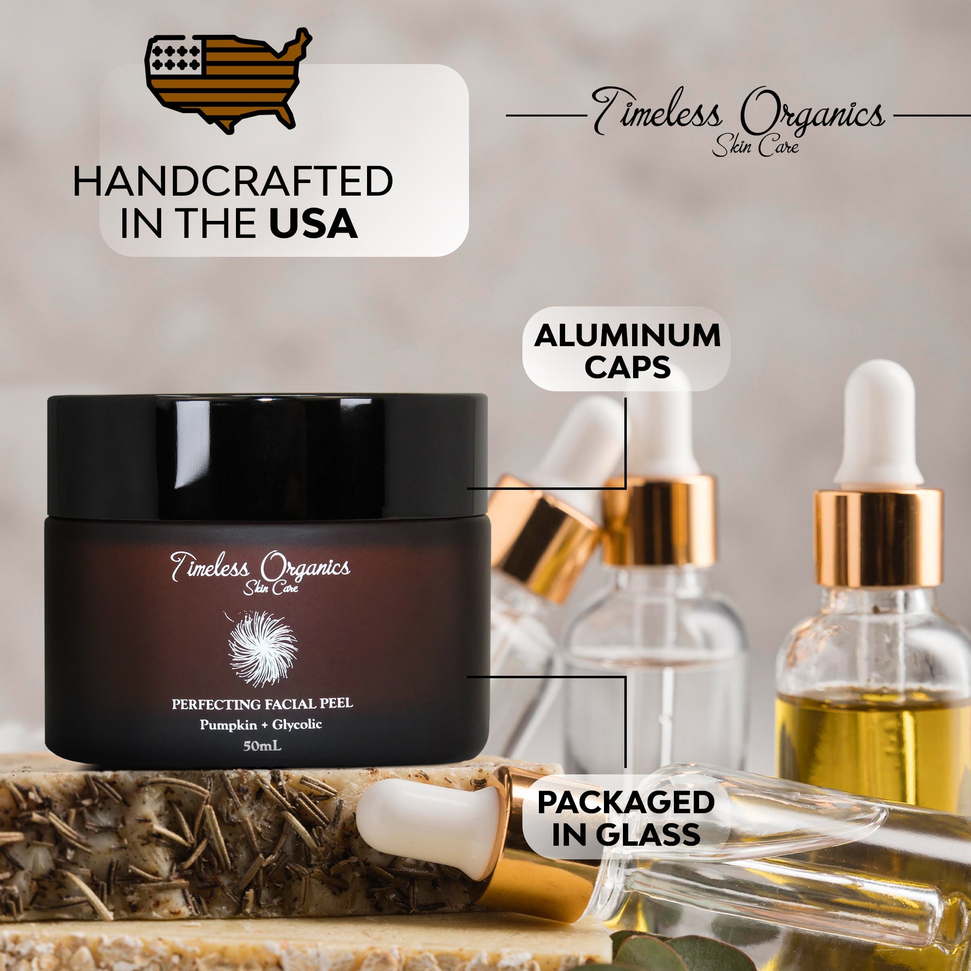 Pumpkin + Glycolic Facial Peel - My American Goods