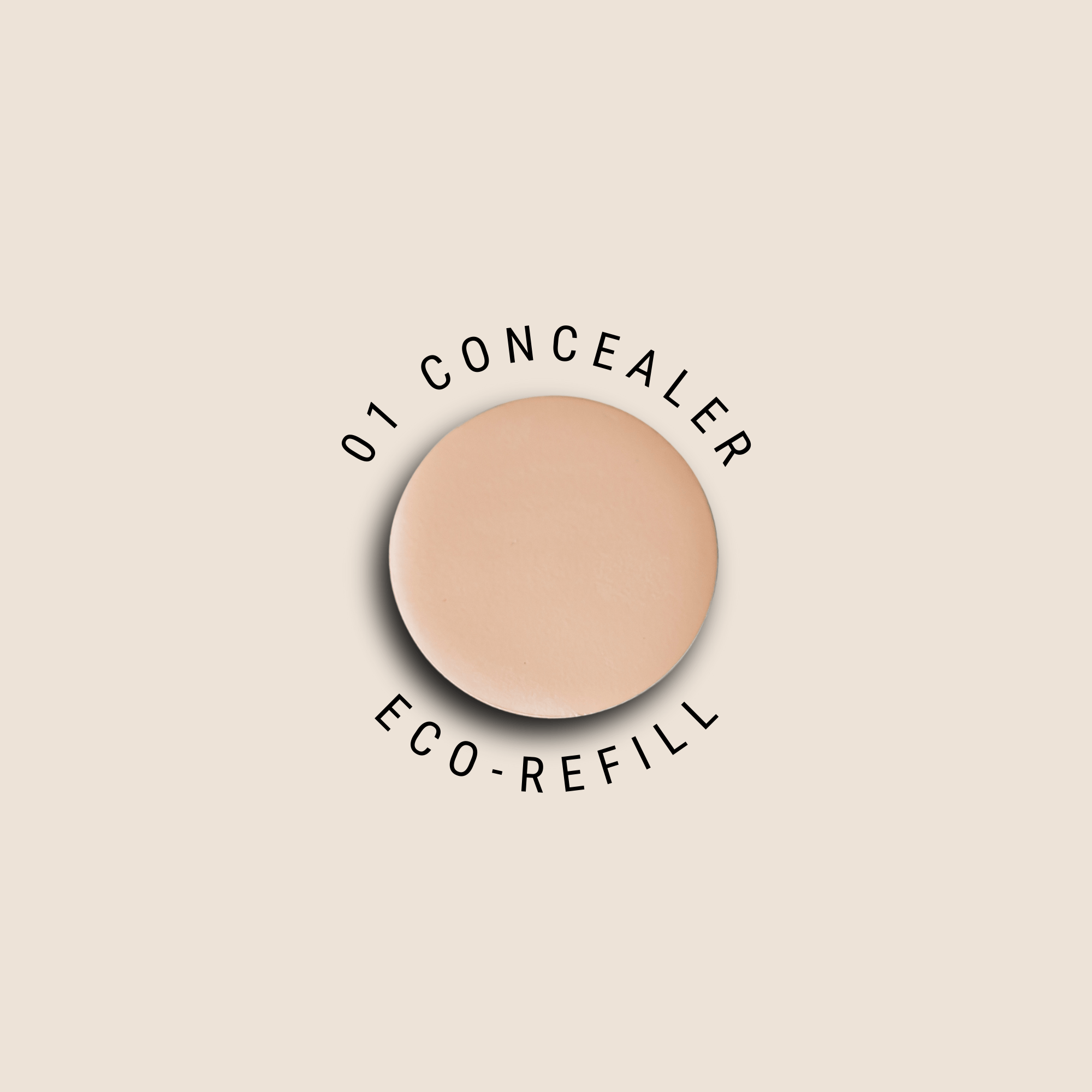 Candid Naturals 01 Fair - Ivory / ECO-Refill ONLY Cream Concealer