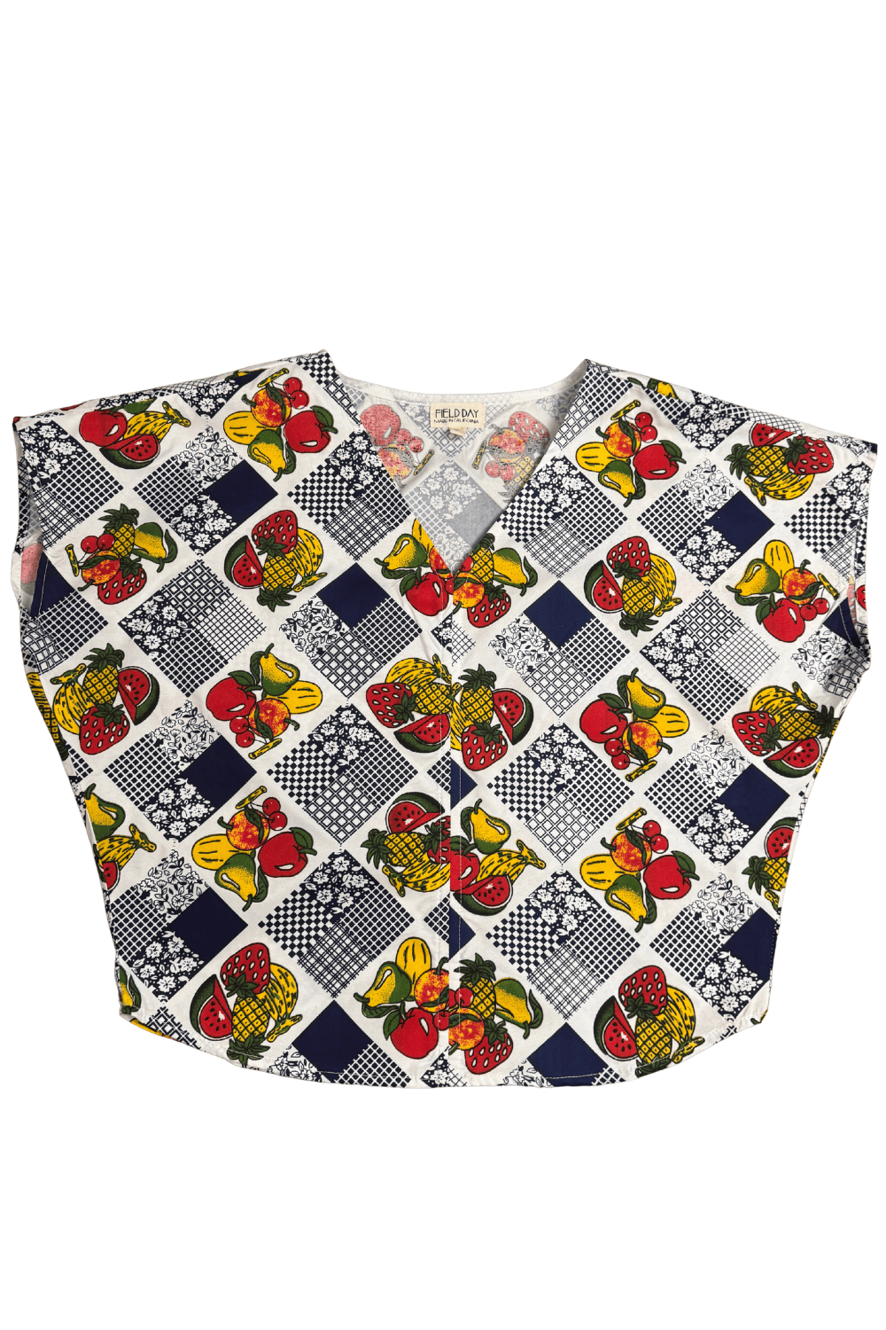 Field Day Top Dolman Top in Cotton Fruits