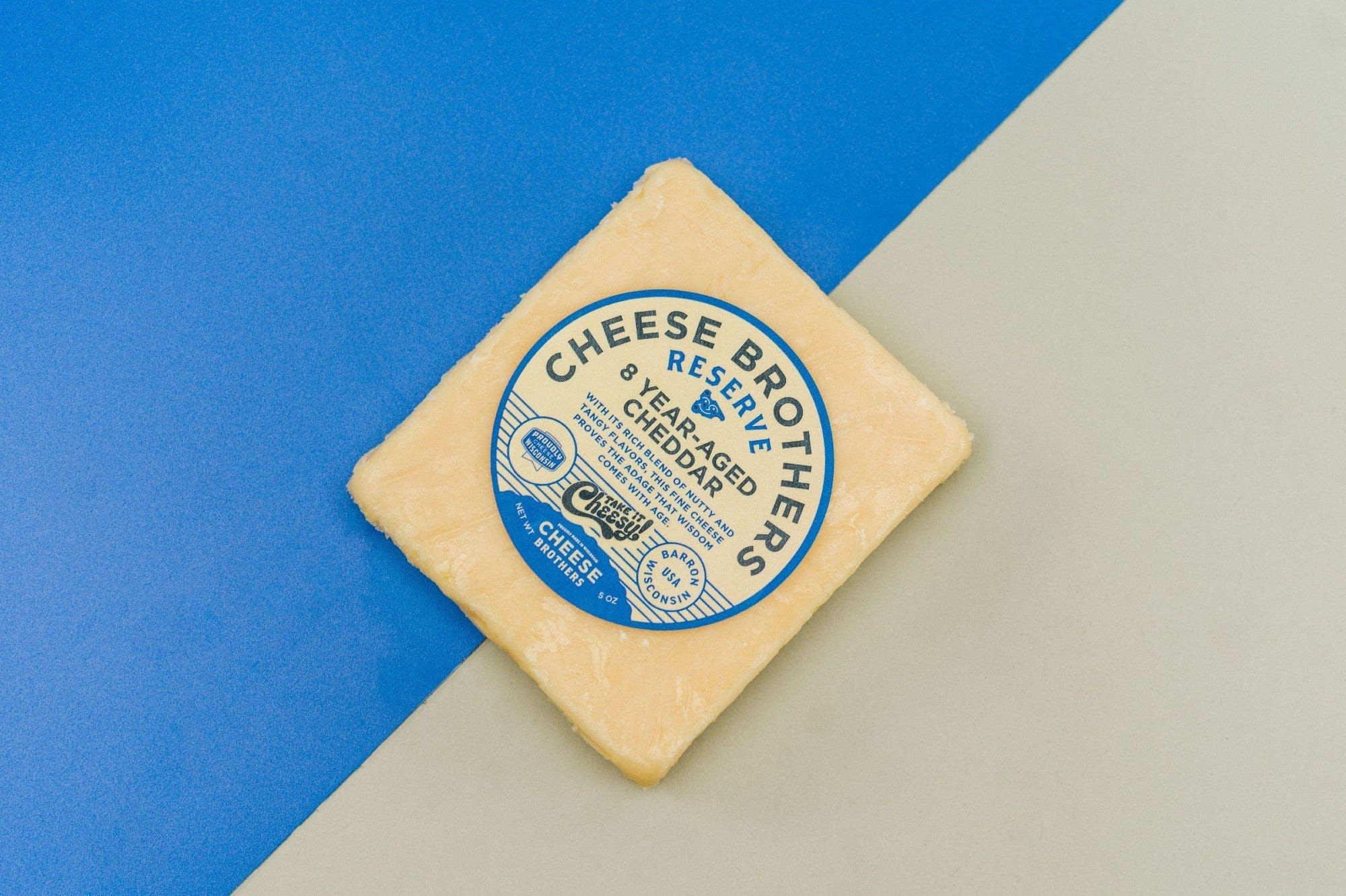 8-Year-Aged Cheddar - My American Goods
