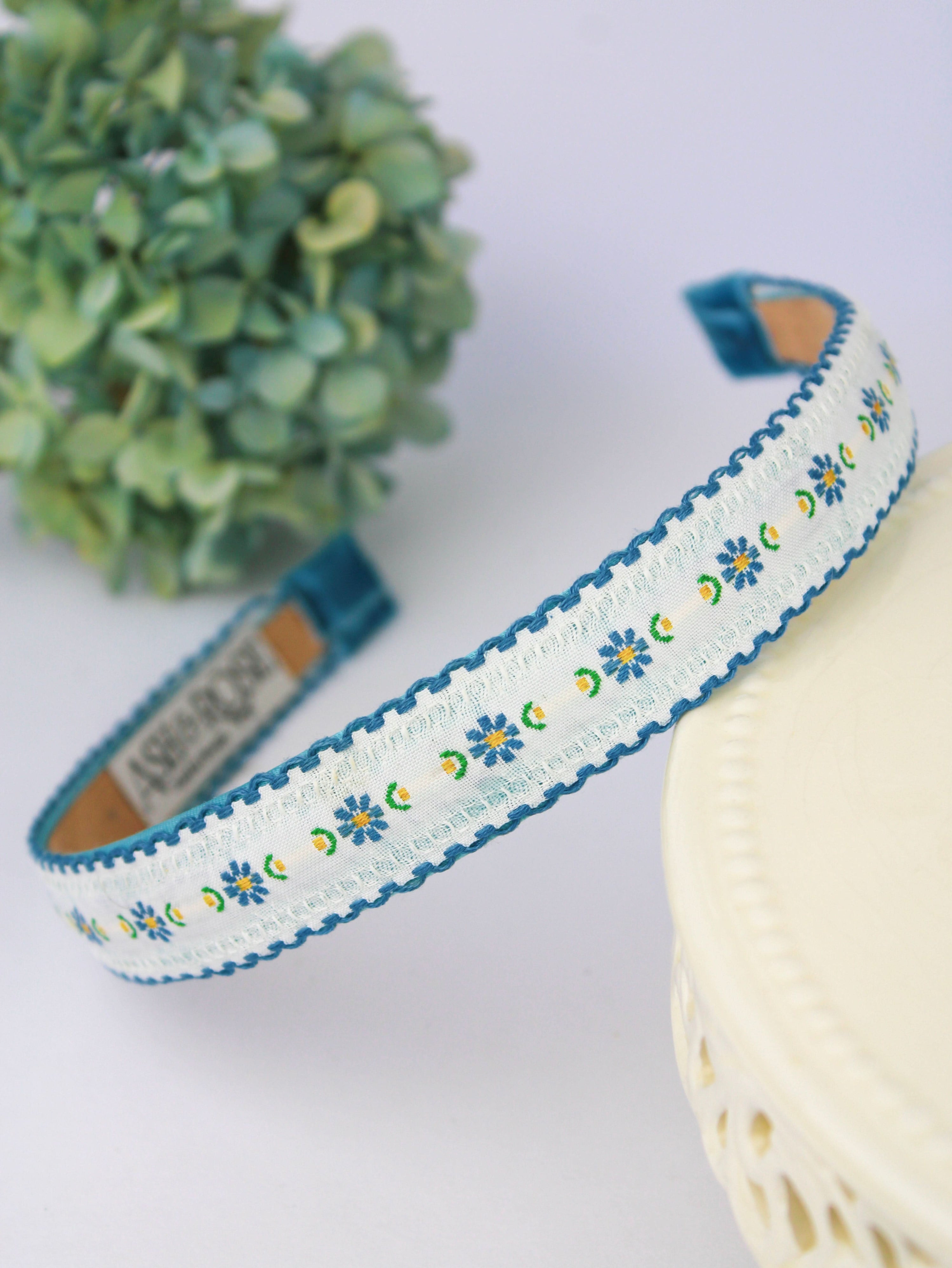 Ash & Rose Headbands Forget Me Knot Floral Headband