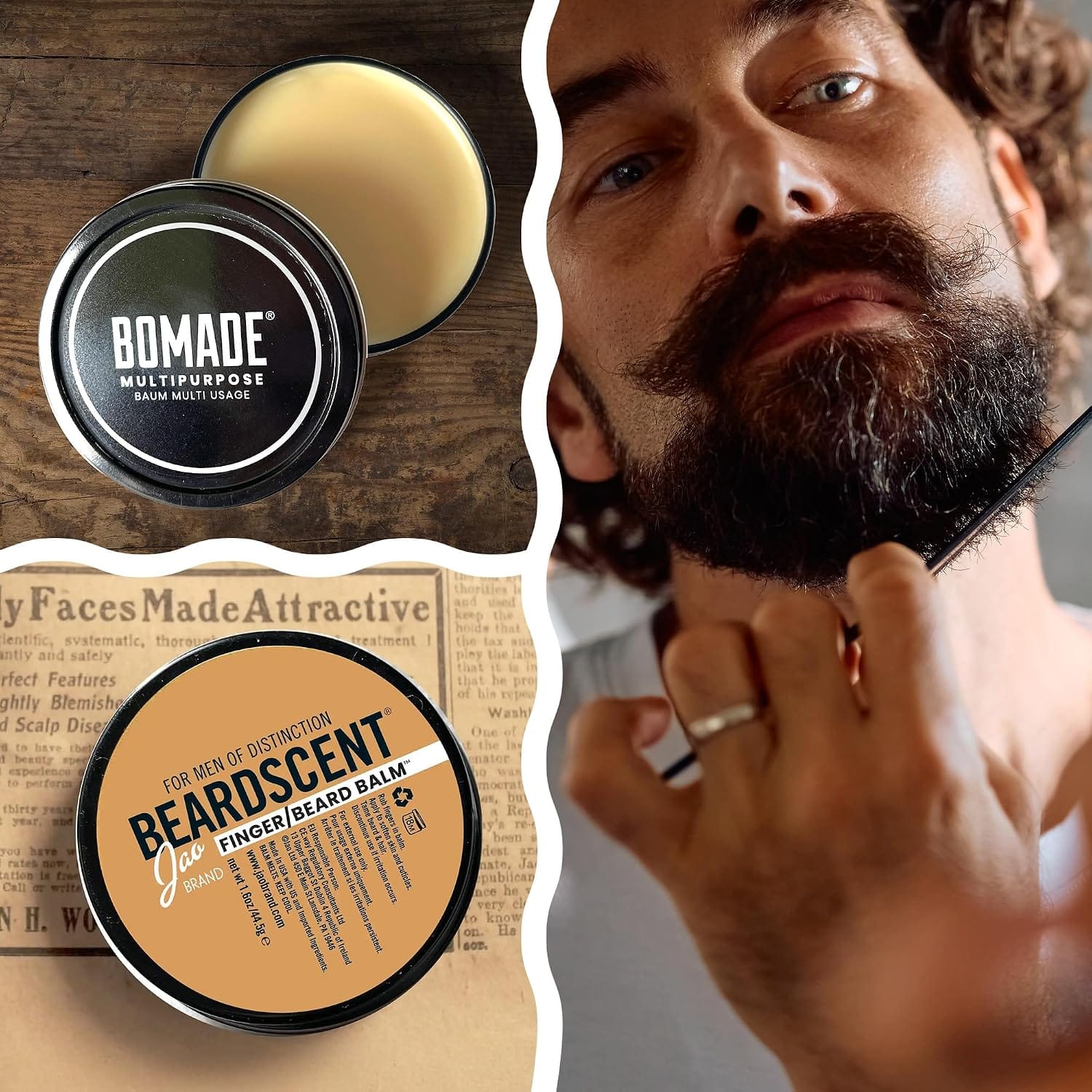 Jao Brand Beard Oils & Balms Bomade: BeardScent