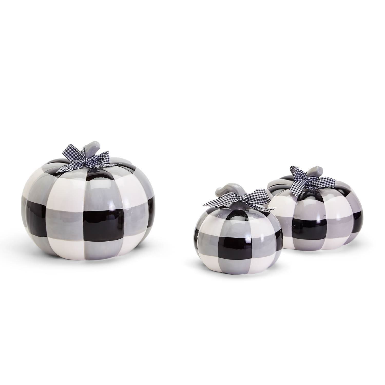 Gia Roma Pumpkin Buffalo Check Pumpkin