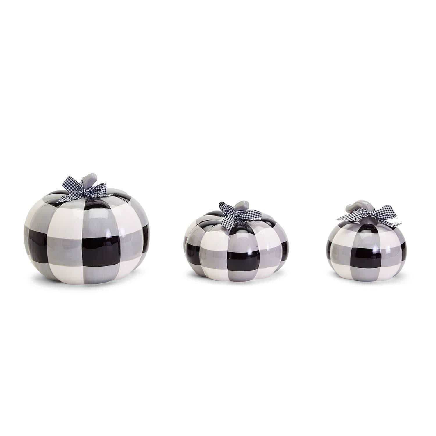 Gia Roma Pumpkin Buffalo Check Pumpkin