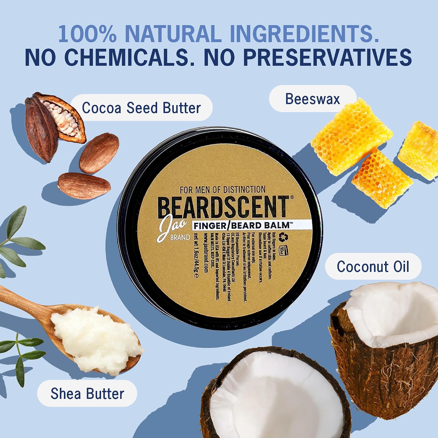 Jao Brand Beard Oils & Balms Bomade: BeardScent