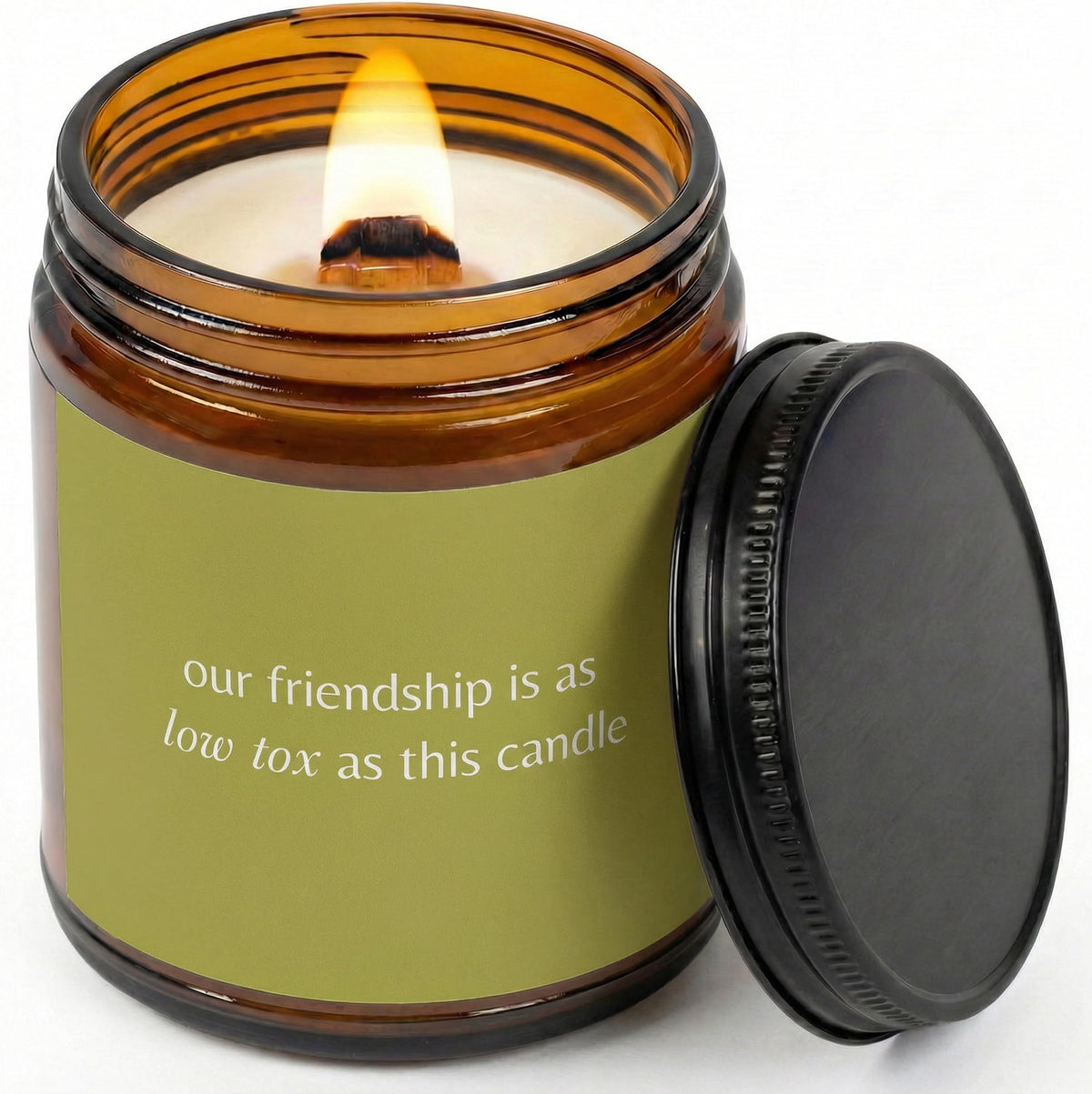 Low Tox Friendship Jar Candle