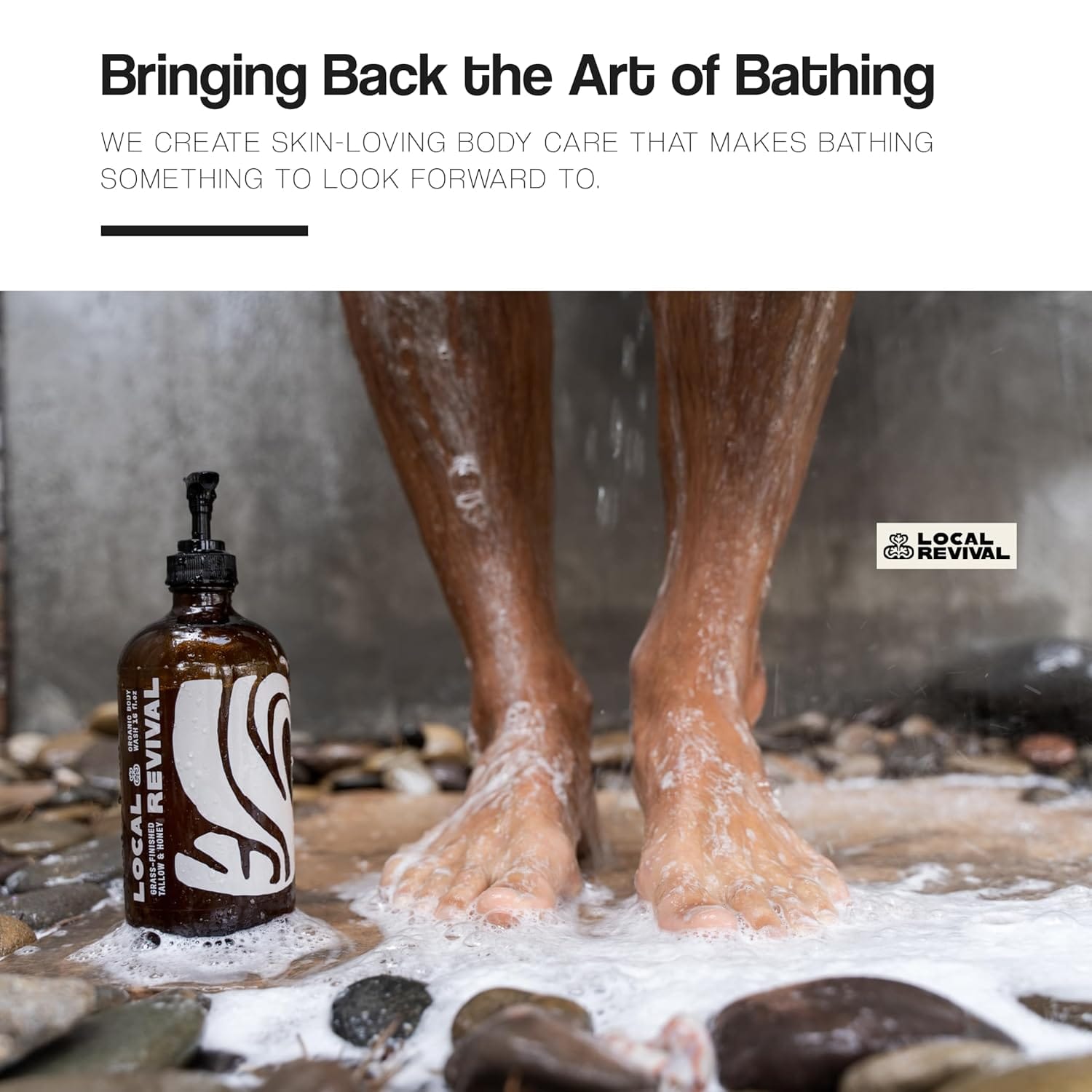 Local Revival Tallow & Honey Body Wash - 16oz