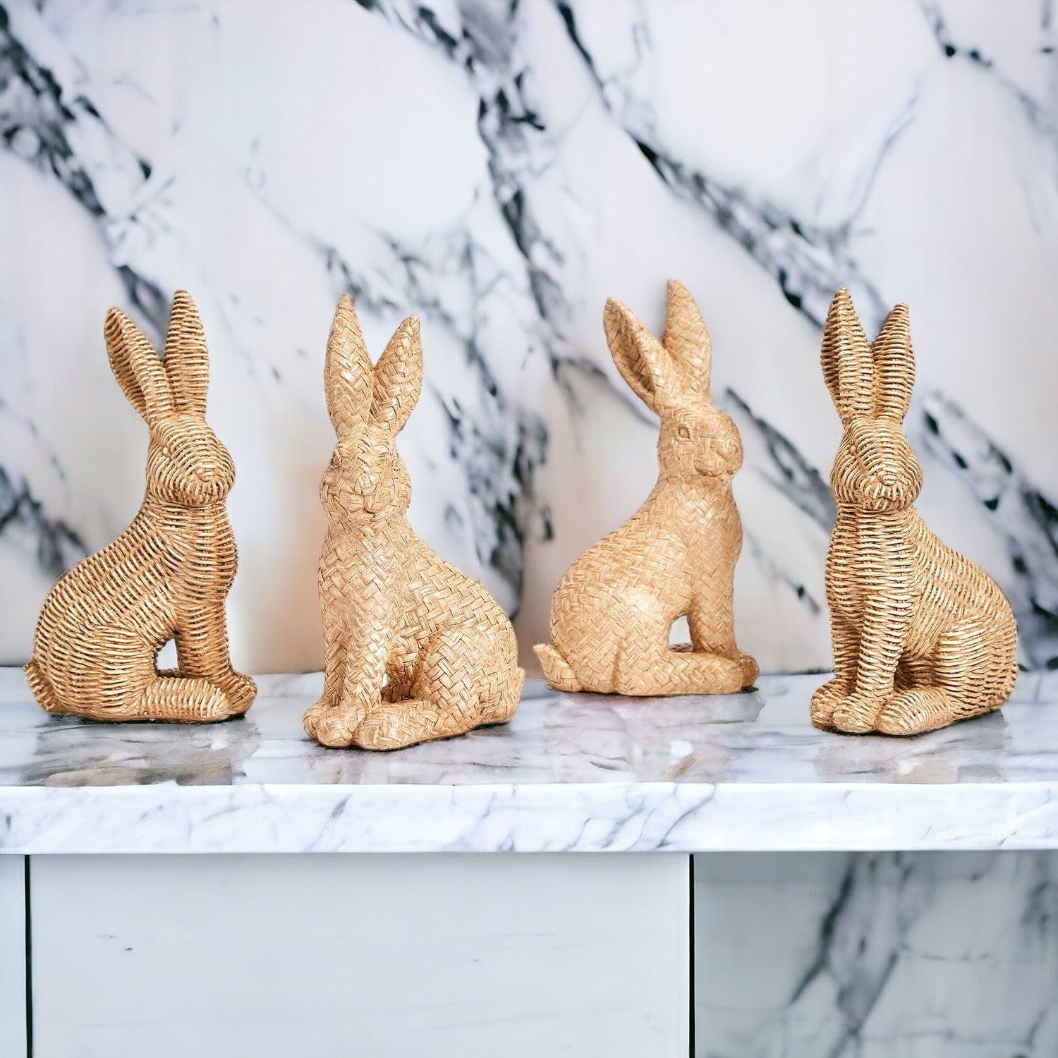 Gia Roma Easter Decorations Basket Weave Bunny