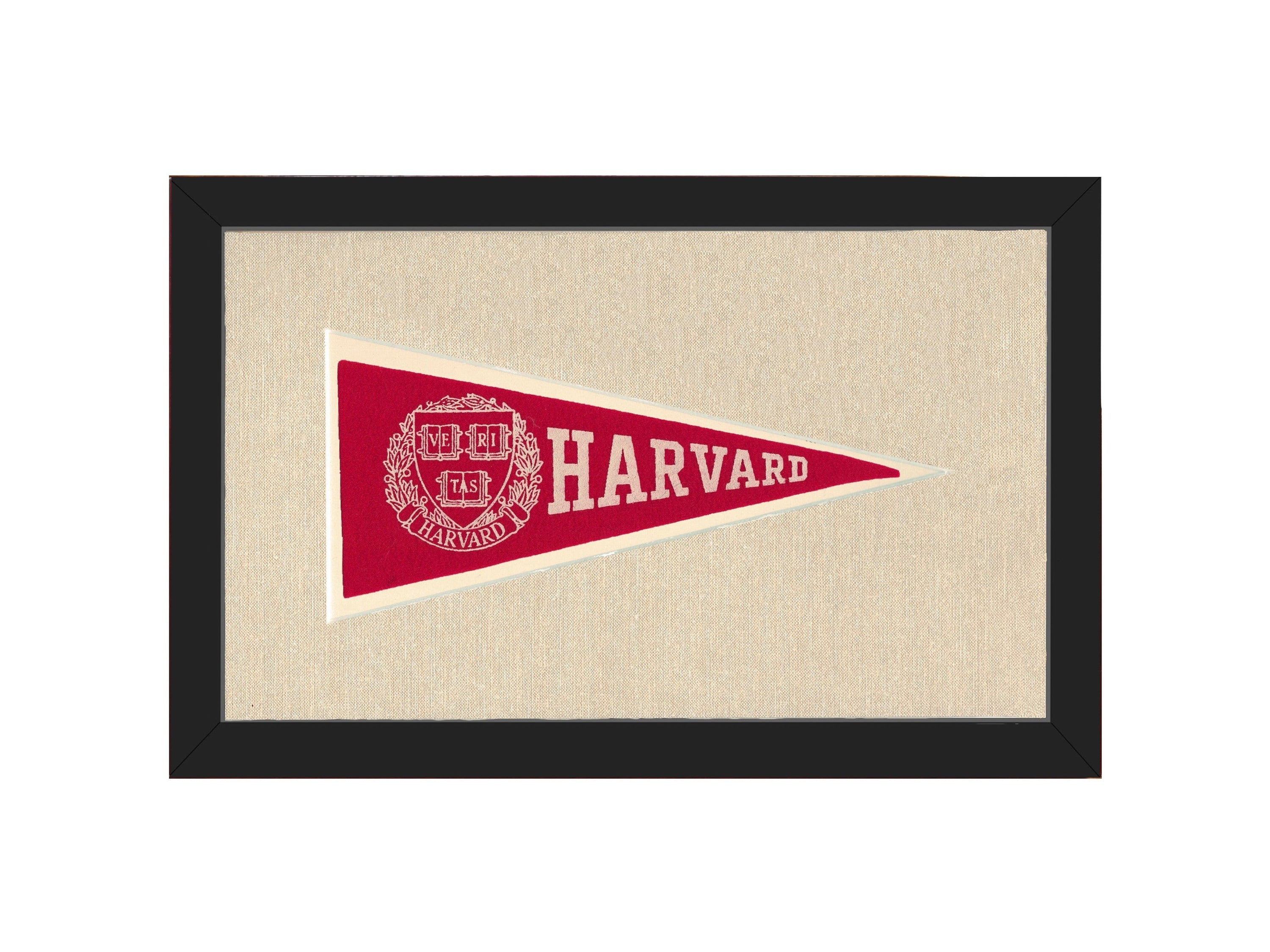 Americana Memories Vintage Pennants and Memorabilia Vintage Harvard Pennant
