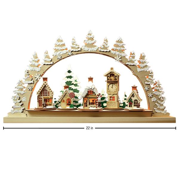 Old World Christmas 2.5 X 22 X 23 / 83008 Schwibbogen Display