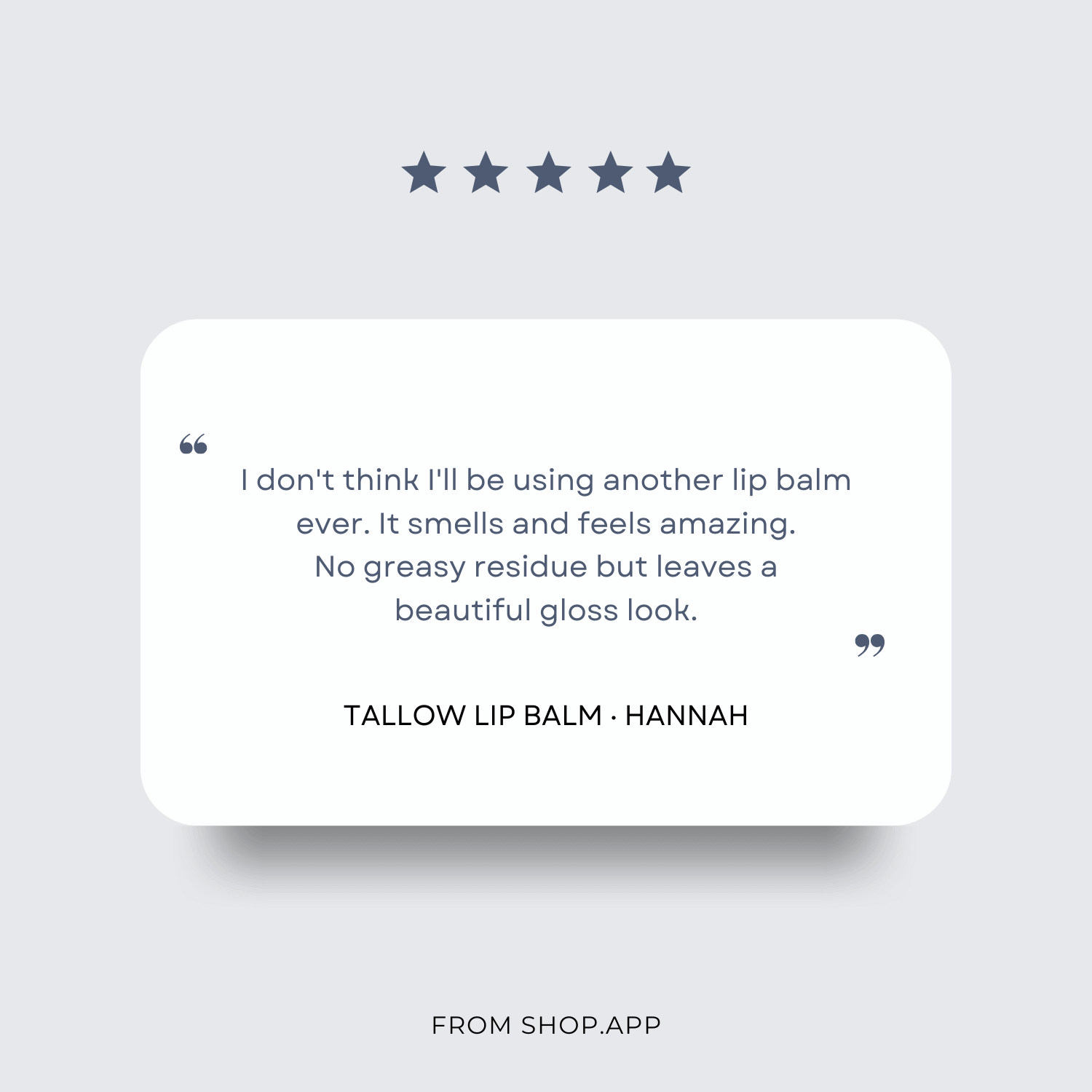 Lip Balm Boxed Set (4 Pack)