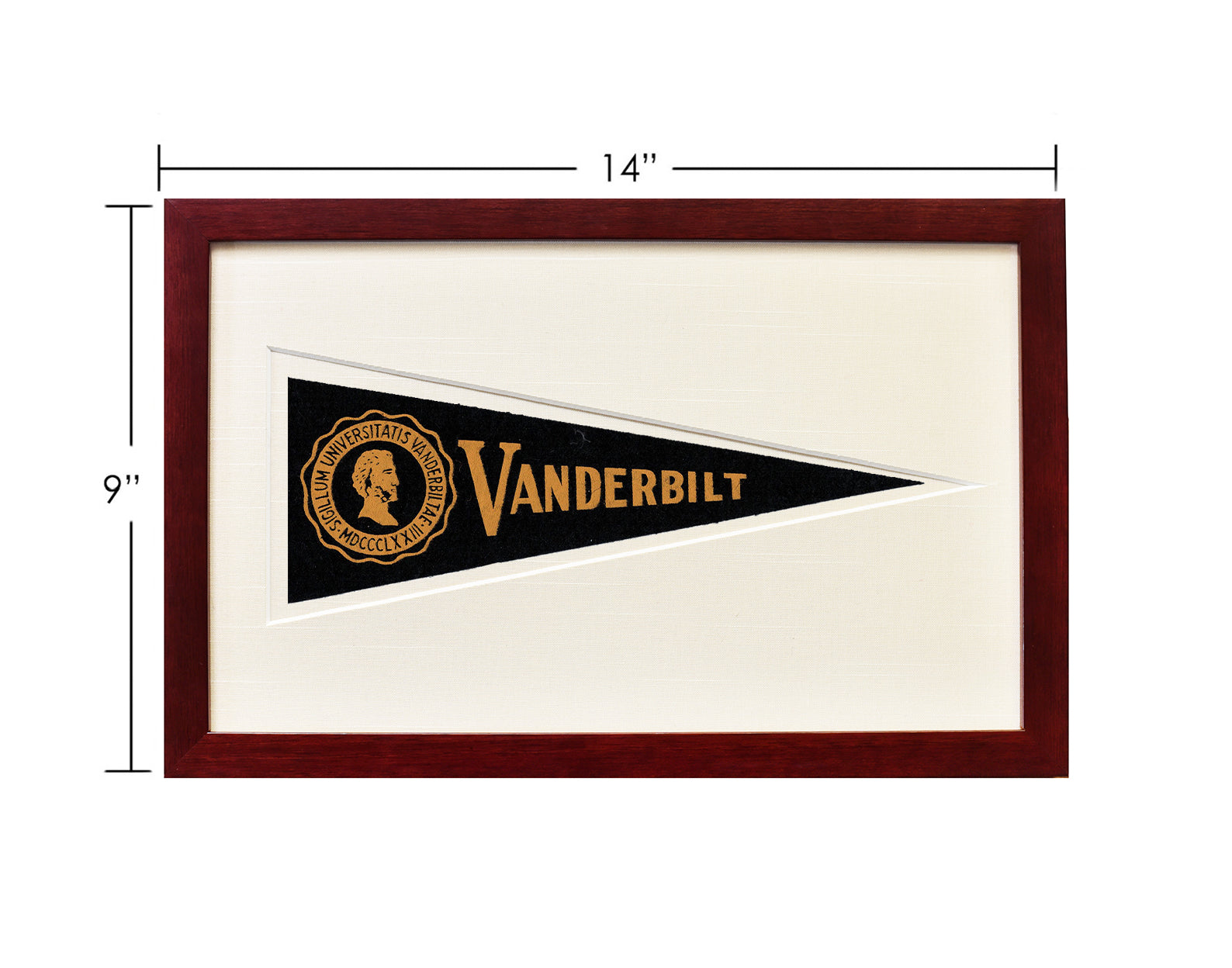Vintage Vanderbilt University Hormel Pennant