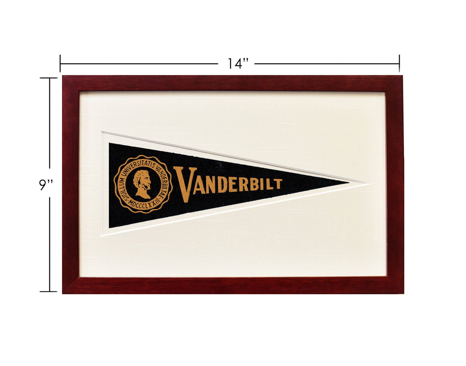 Americana Memories Vintage Vanderbilt University Hormel Pennant